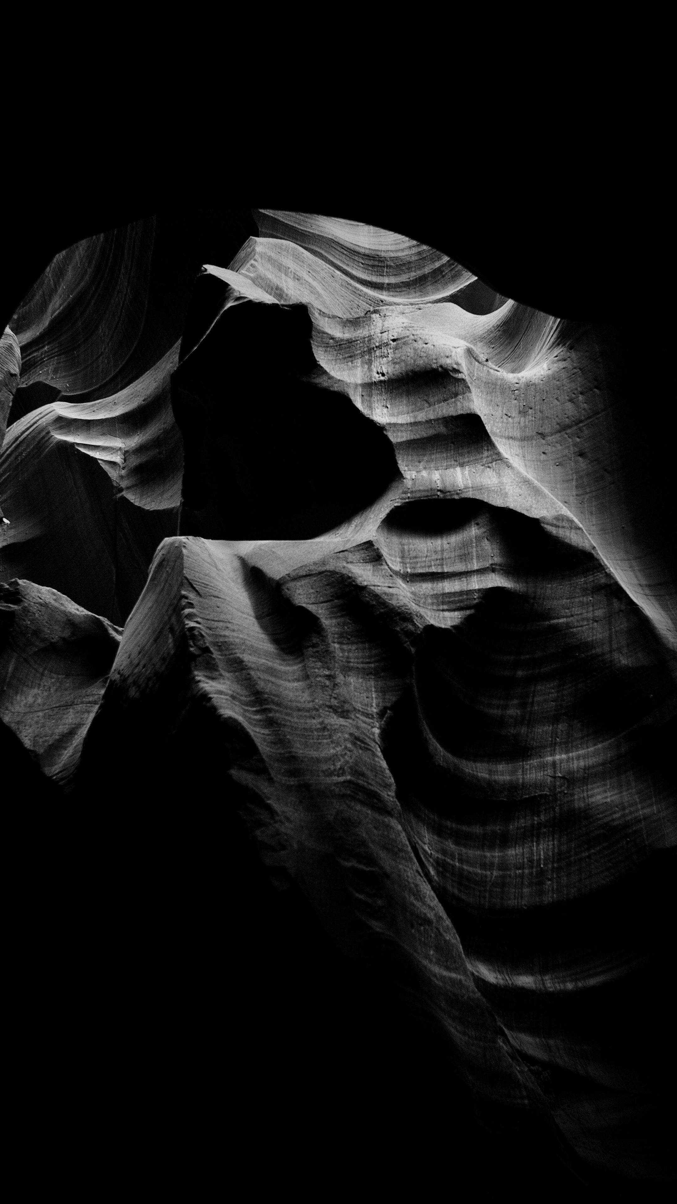 Cave, 4K Ultra HD, dark phone, 4K Phone Wallpaper