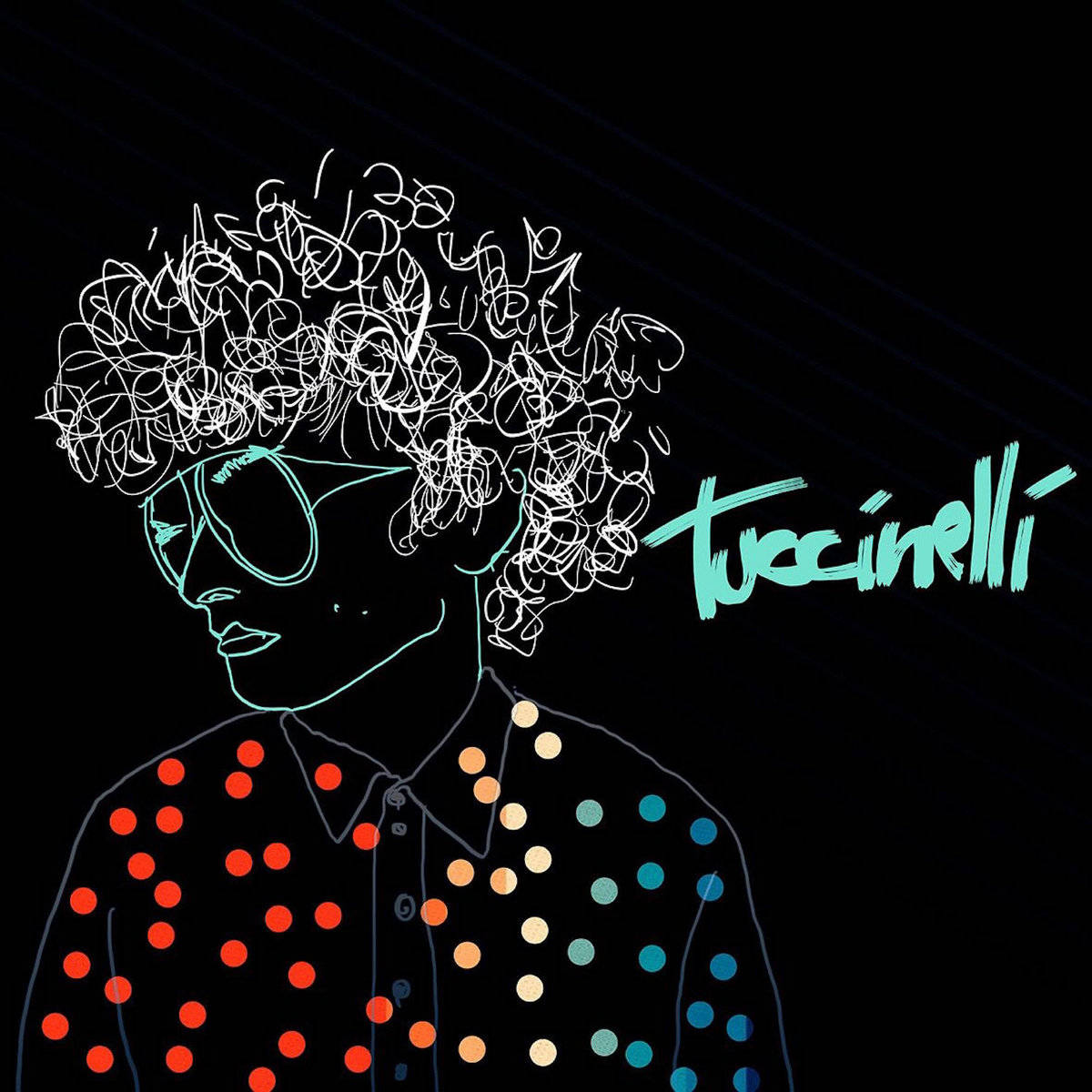 Cavetown, polka dot shirt, black background, SD Desktop Wallpaper