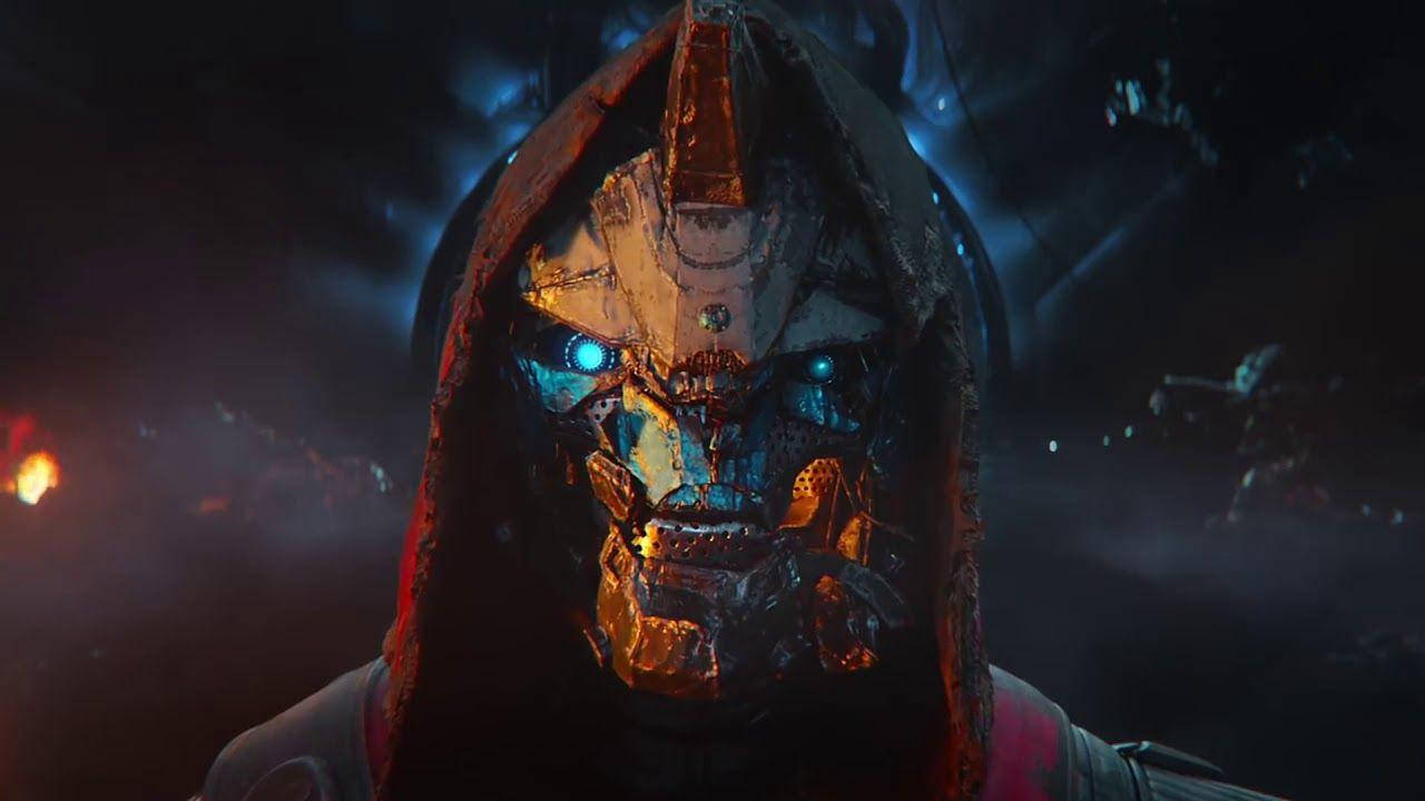 Cayde 6, glowing blue eyes, hooded cloak, HD Desktop Wallpaper