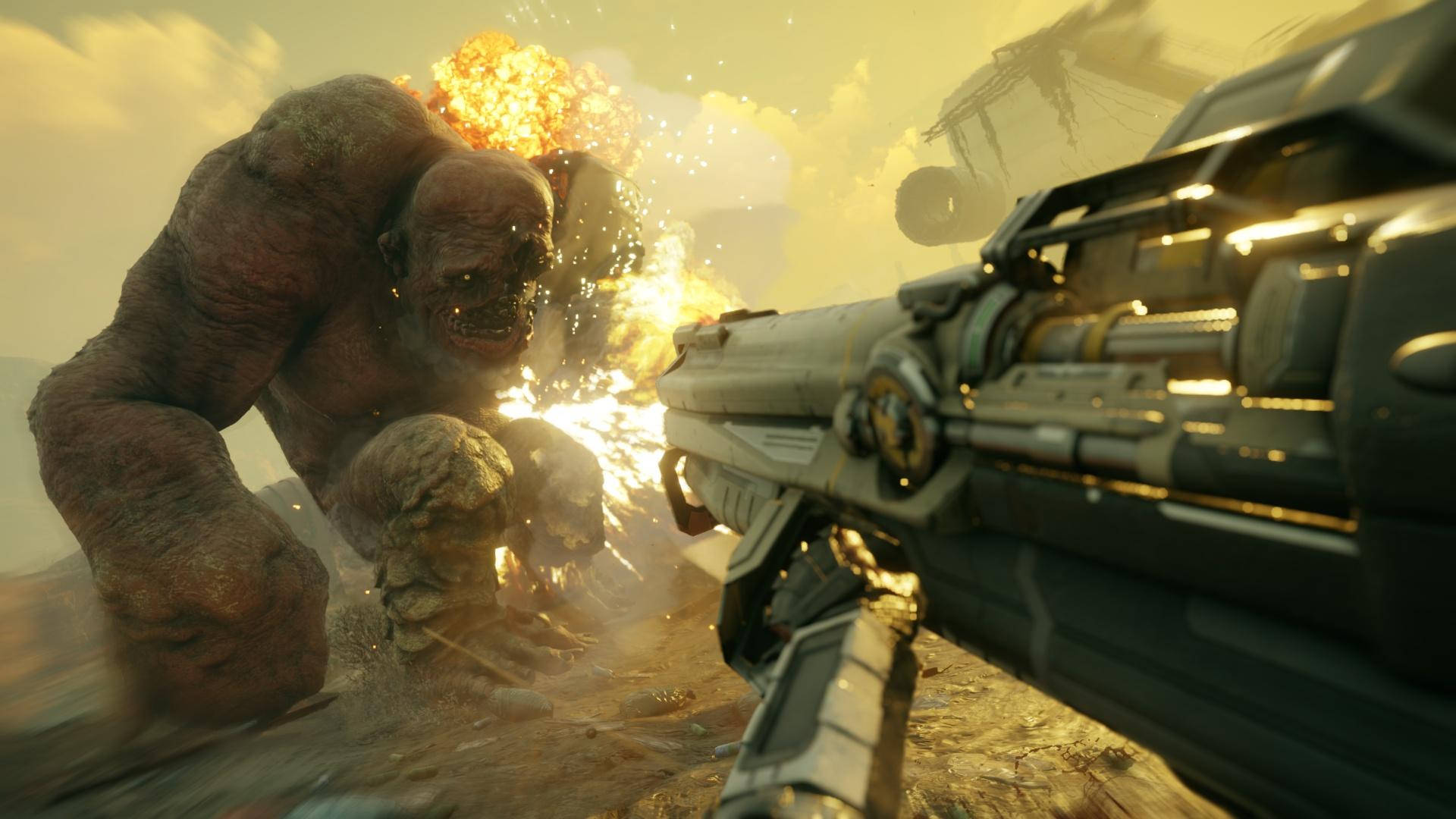 Cayde 6, first-person shooter, monstrous brute, Full HD Desktop Wallpaper
