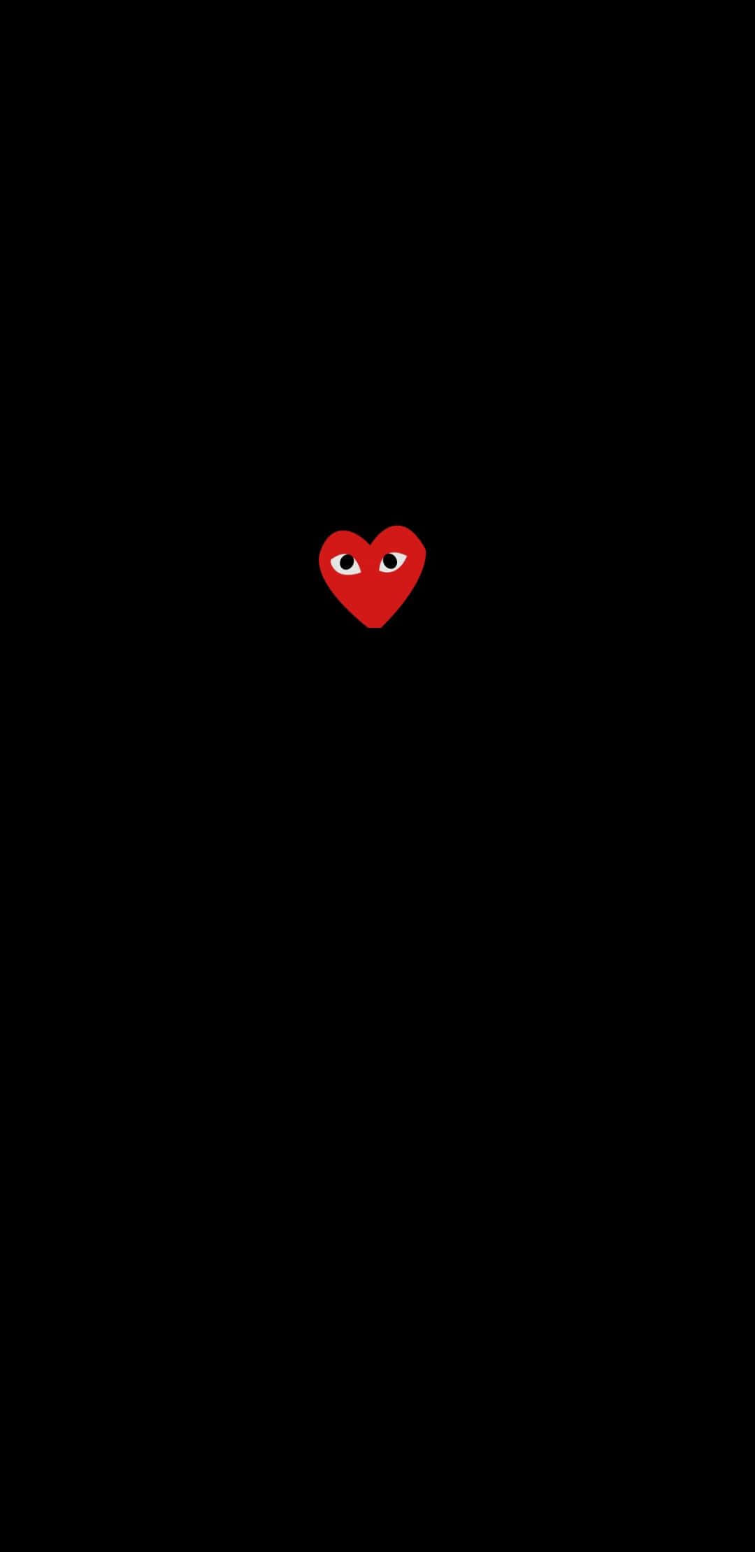 CDG Play, heart logo, red heart, Full HD Phone Wallpaper