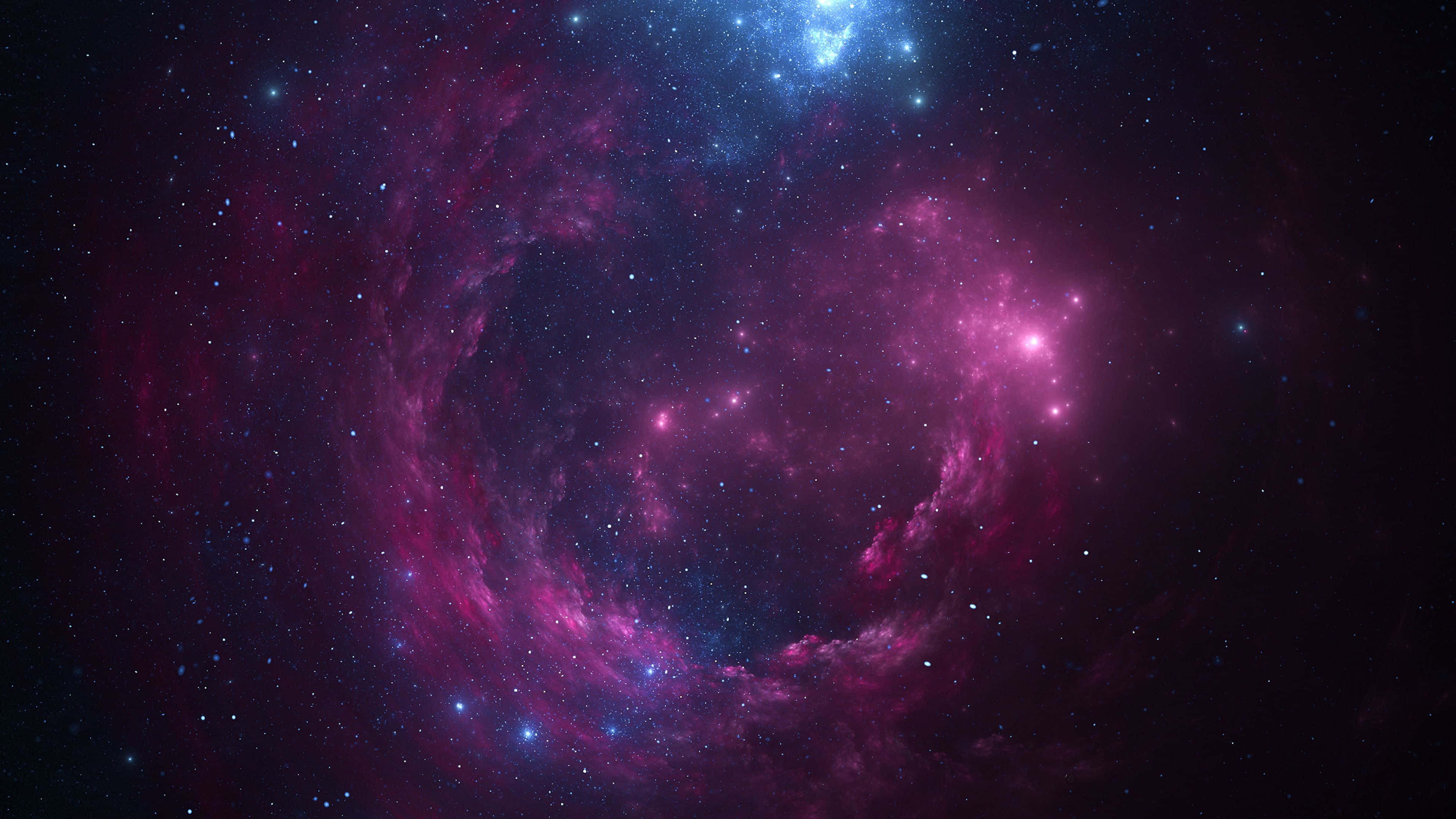 4K Star, magenta, electric blue, 4K Desktop Wallpaper