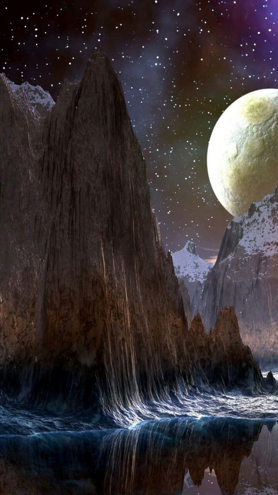 Celestial Bodies, planets, stars, HD Phone Wallpaper