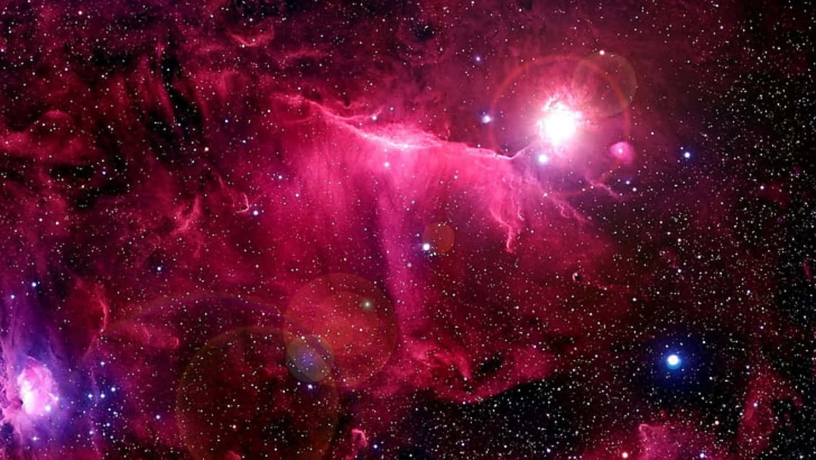 Celestial Bodies, pink, purple, HD Desktop Wallpaper