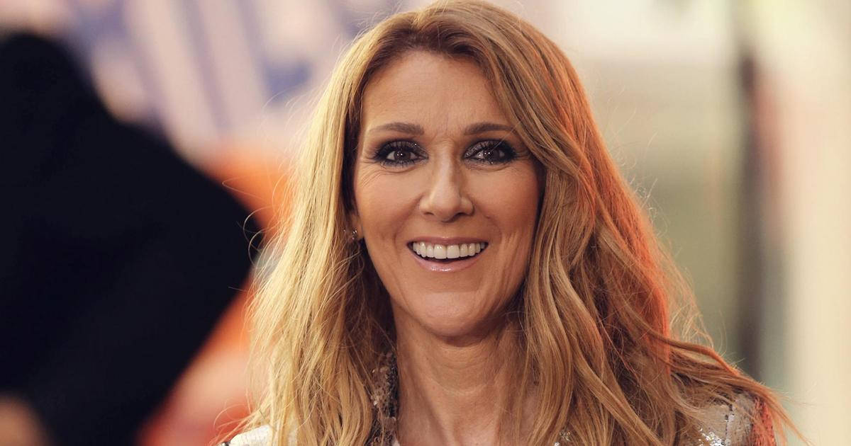 Celine Dion, long blonde hair, warm smile, SD Desktop Wallpaper