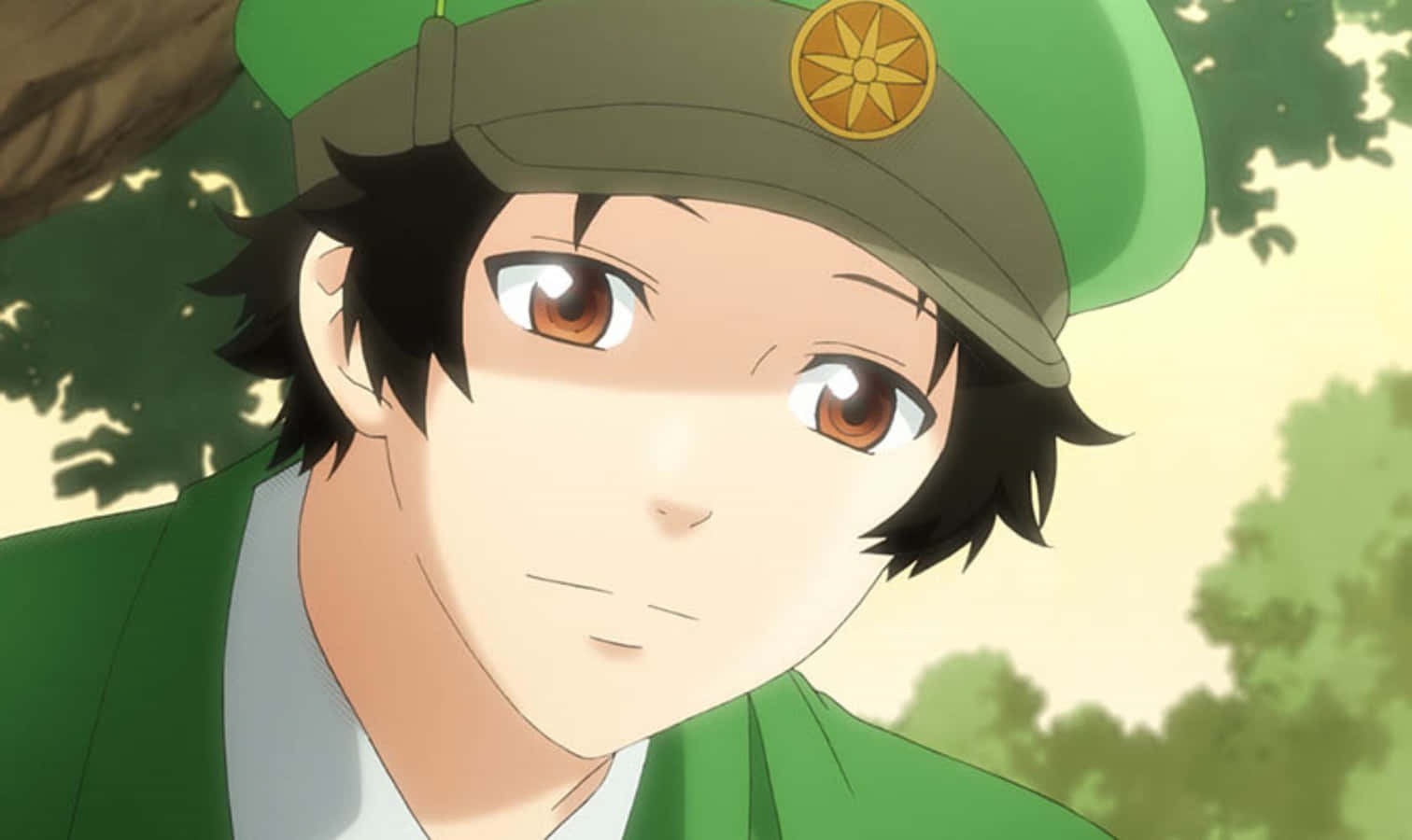 Dendritic Cell, anime boy, green uniform cap, HD Desktop Wallpaper