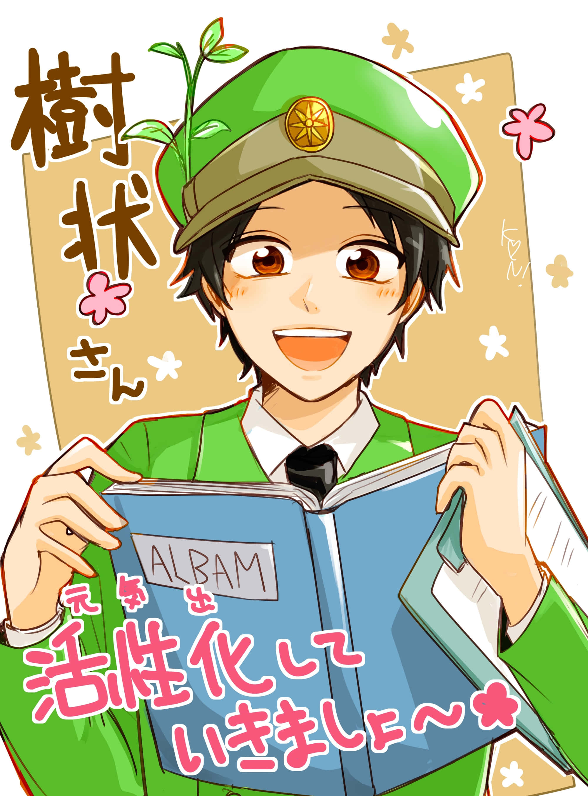 Cells At Work, dendritic cell, anime boy, 2K Phone Wallpaper