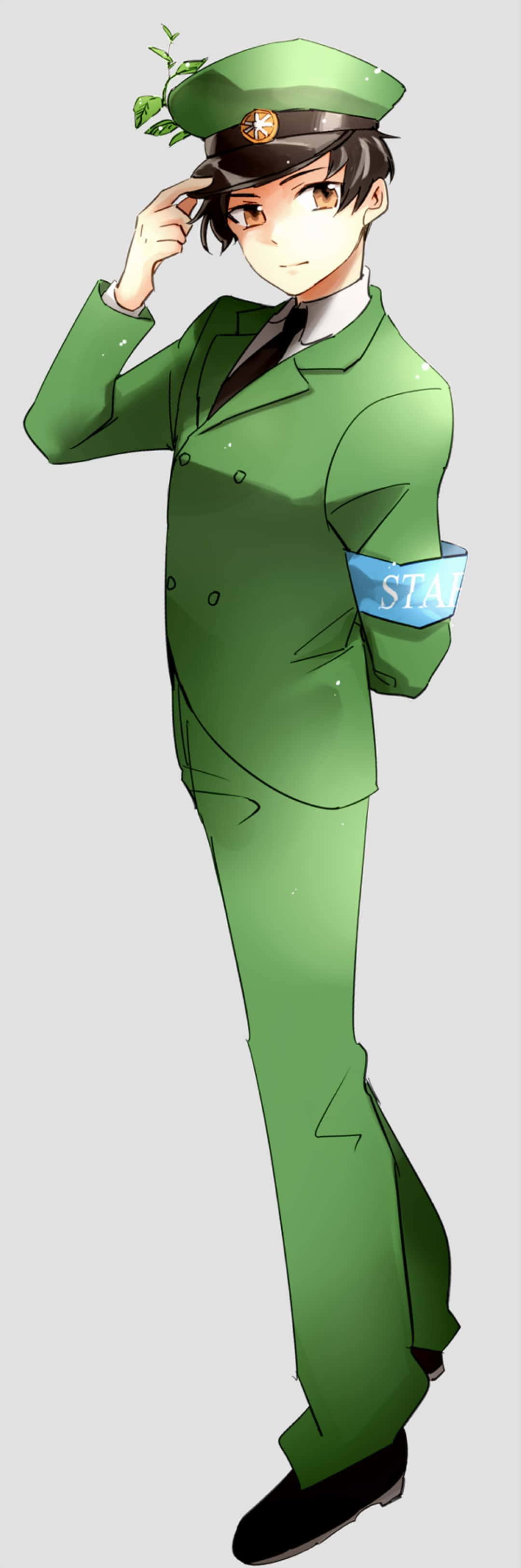 Dendritic Cell, Cells At Work, green uniform, 2K Phone Wallpaper