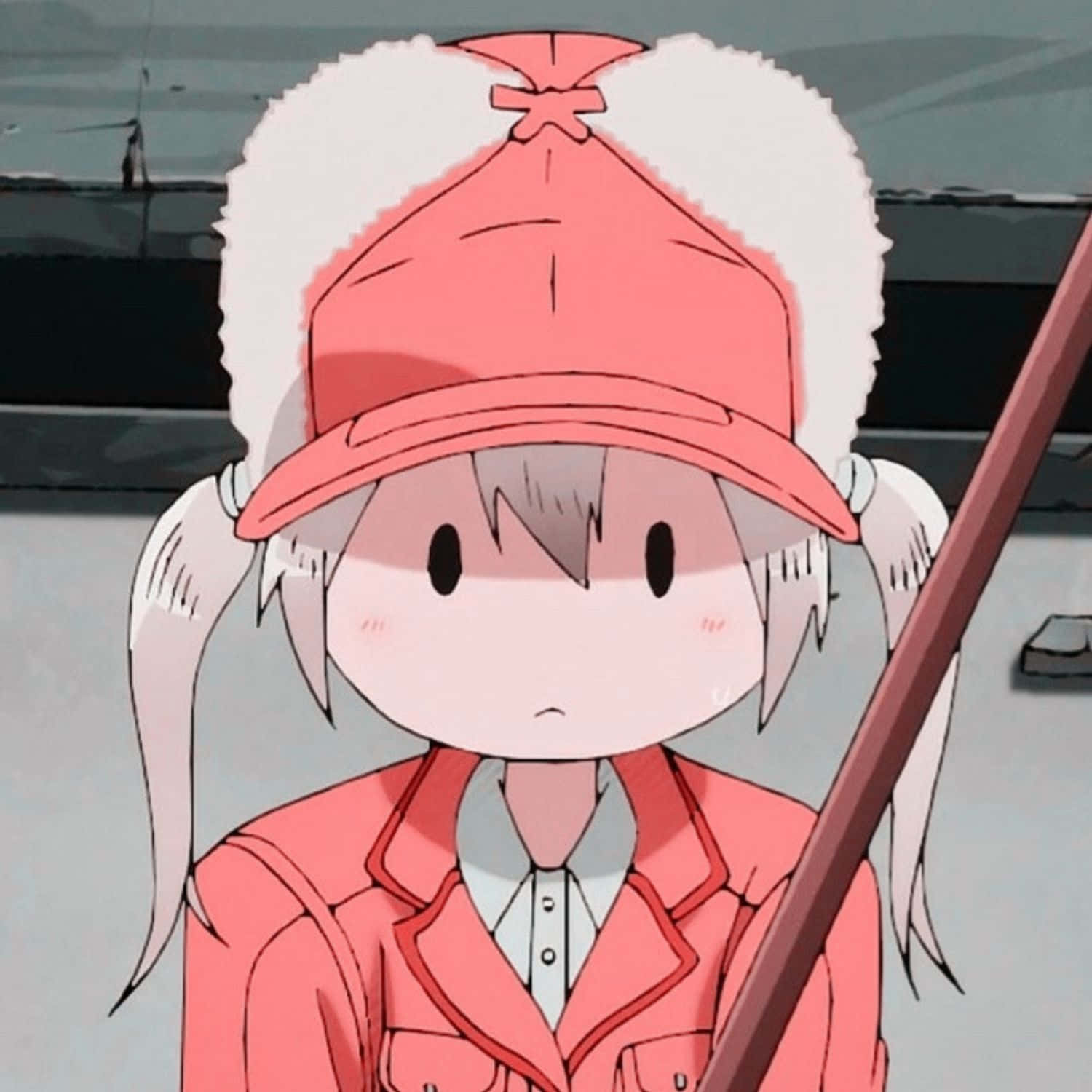 Cells At Work Eosinophil, anime girl, white pigtails, HD Desktop Wallpaper