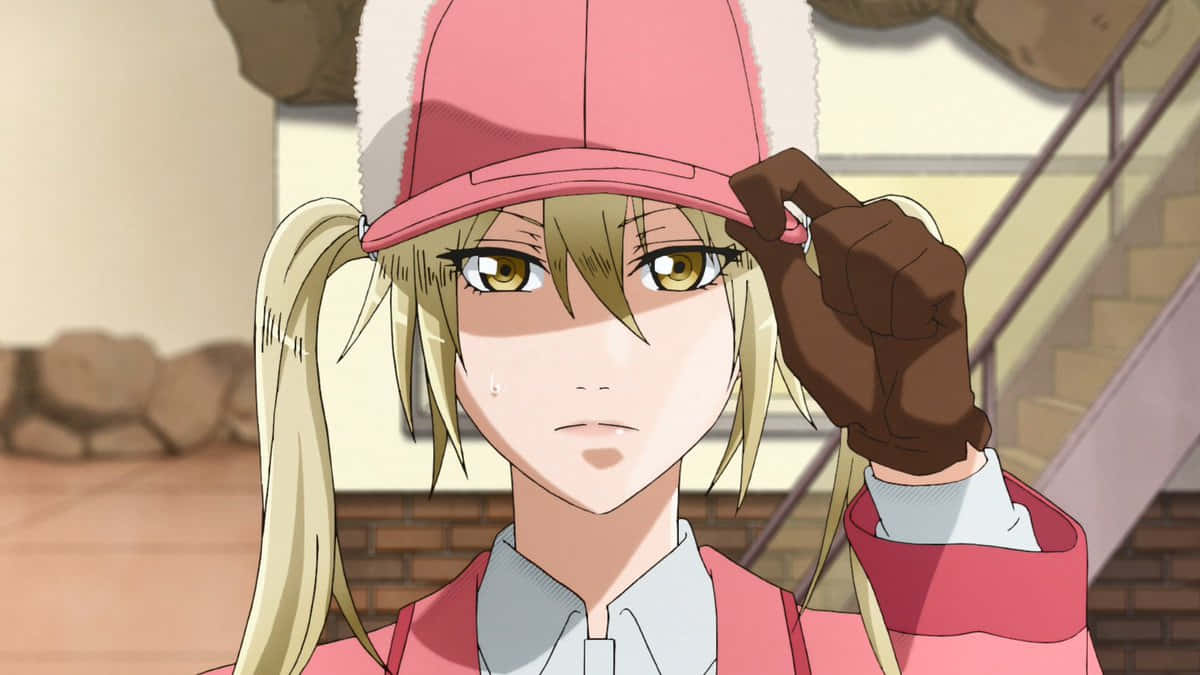 Eosinophil, Cells At Work, anime character, SD Desktop Wallpaper