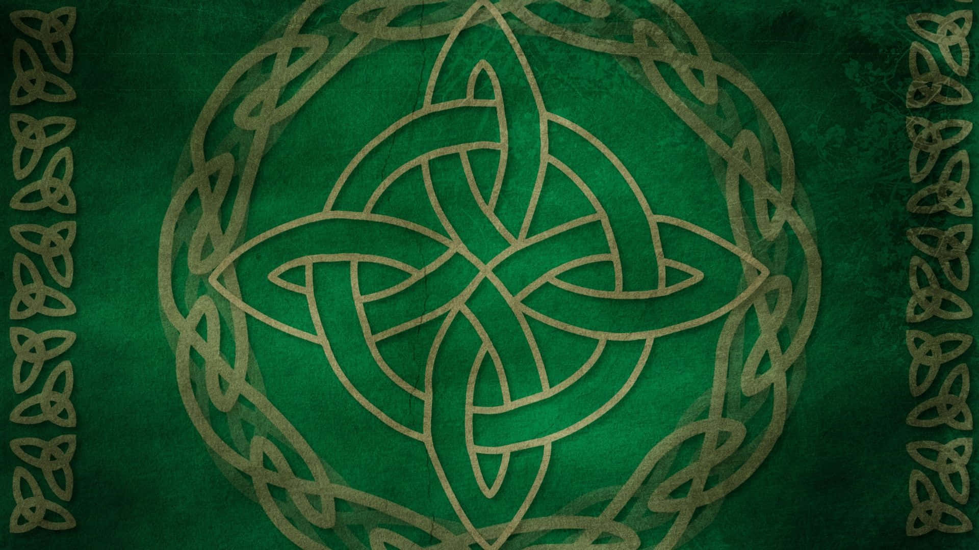 Celtic Fc, golden celtic knot, triquestra, Full HD Desktop Wallpaper
