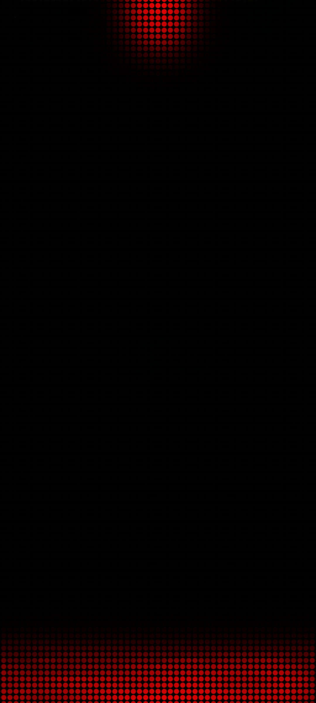 red and black background, glowing red halftone dots, horizontal bands, Full HD Phone Wallpaper