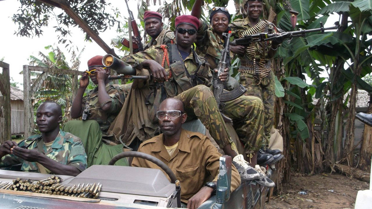 Central African Republic, military vehicle, camouflage uniforms, HD Desktop Wallpaper
