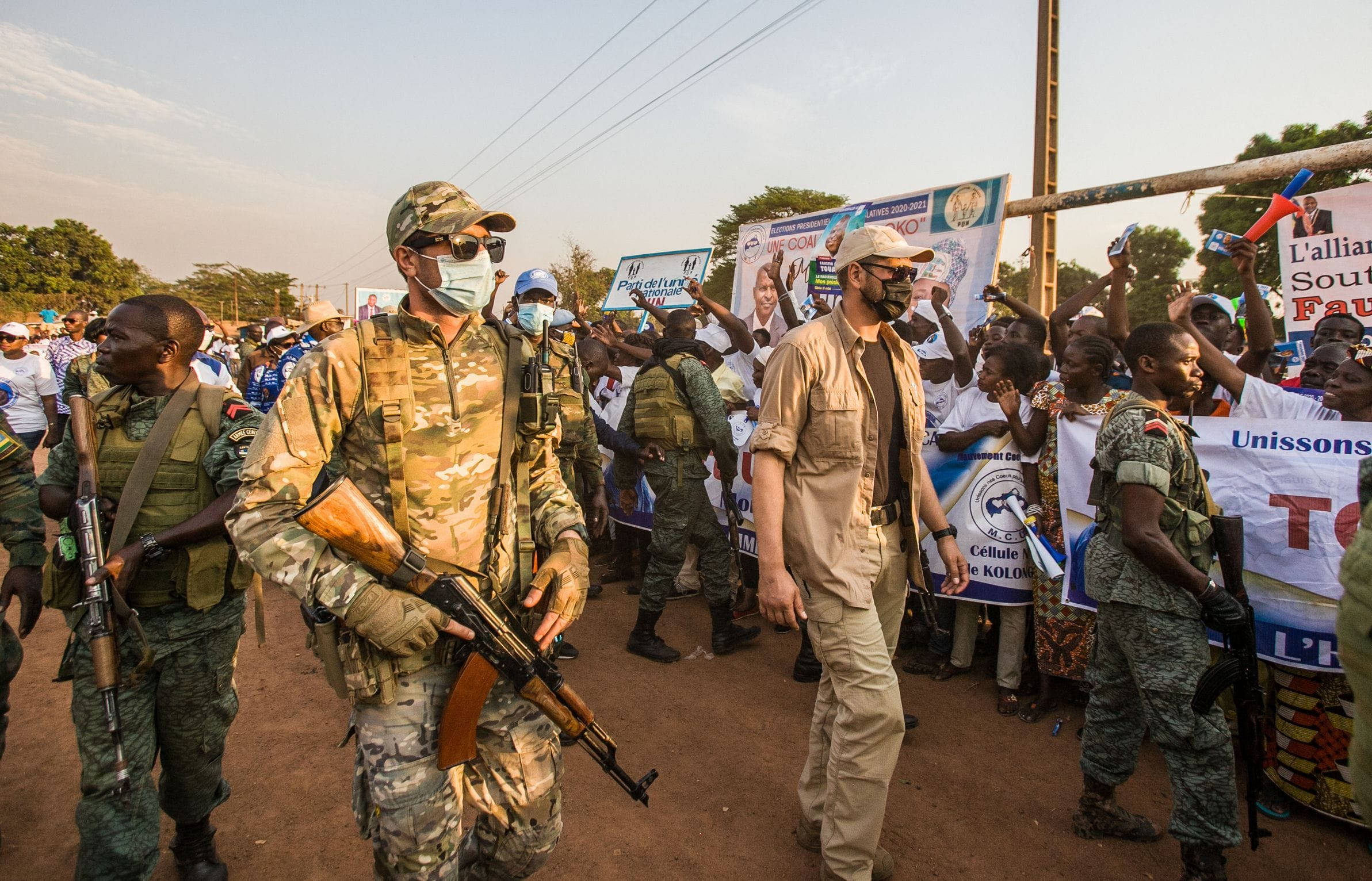 Central African Republic, camouflage, civilians, Full HD Desktop Wallpaper