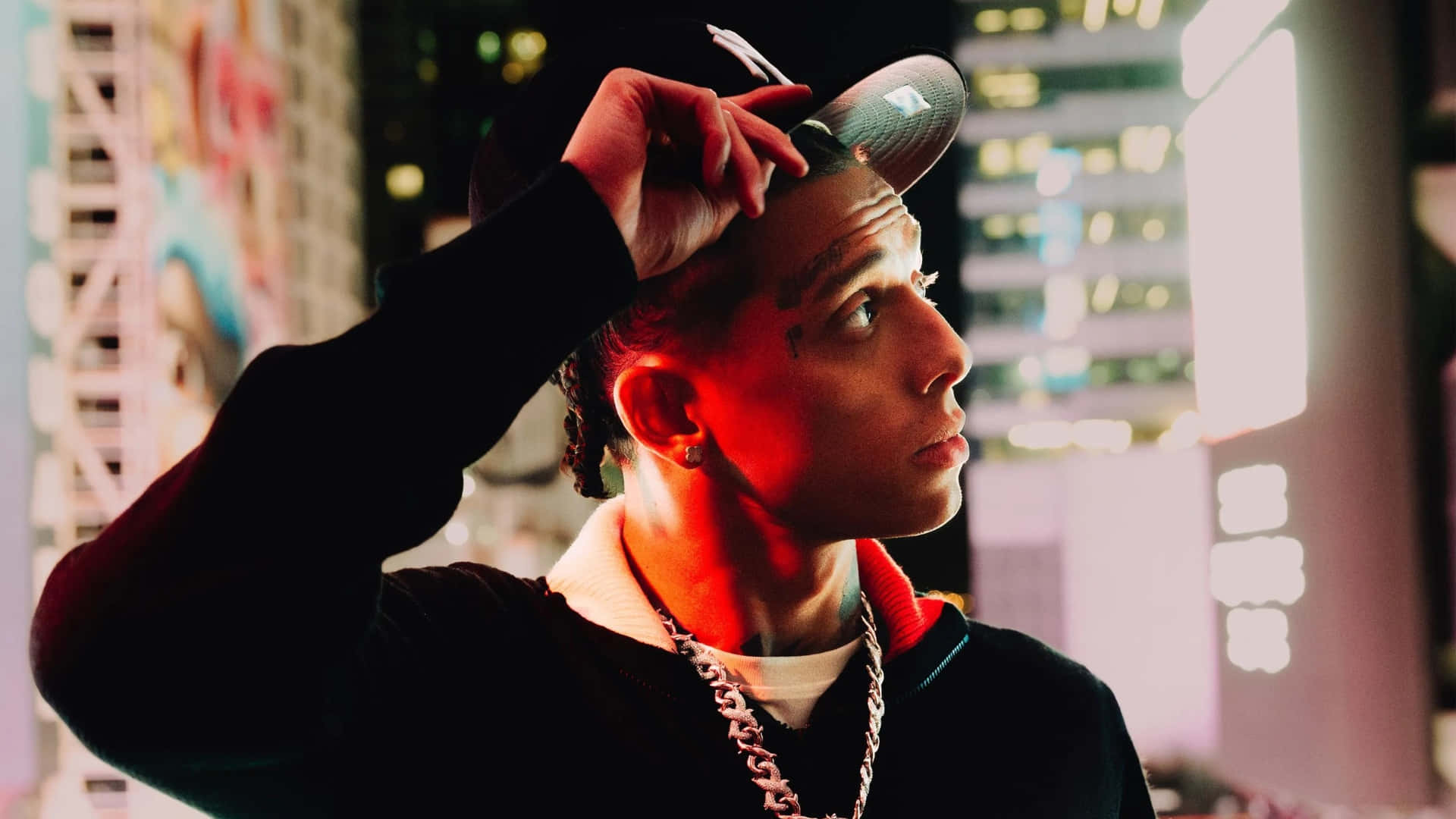Central Cee, urban style, tattoos, Full HD Desktop Wallpaper