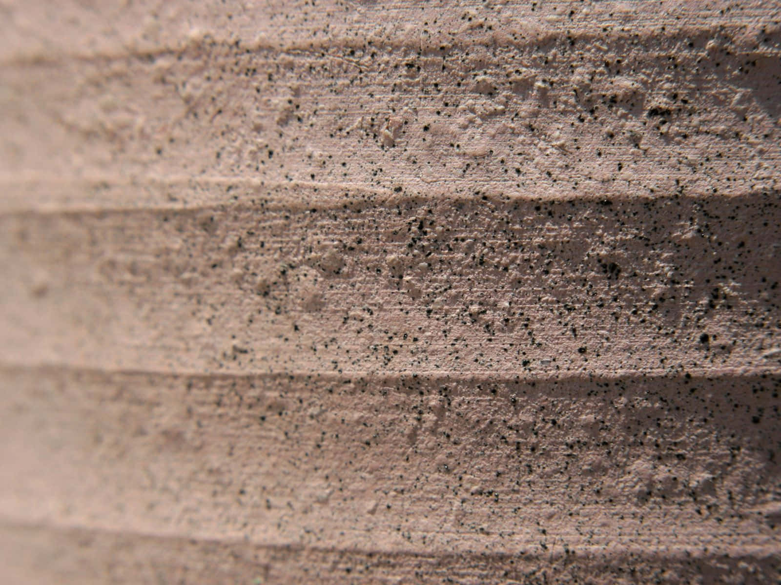 textured beige concrete, black speckles, horizontal ridges, HD Desktop Wallpaper