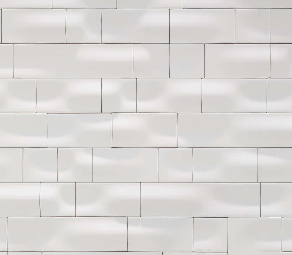 Ceramics, white glossy subway tiles, staggered pattern, SD Desktop Wallpaper