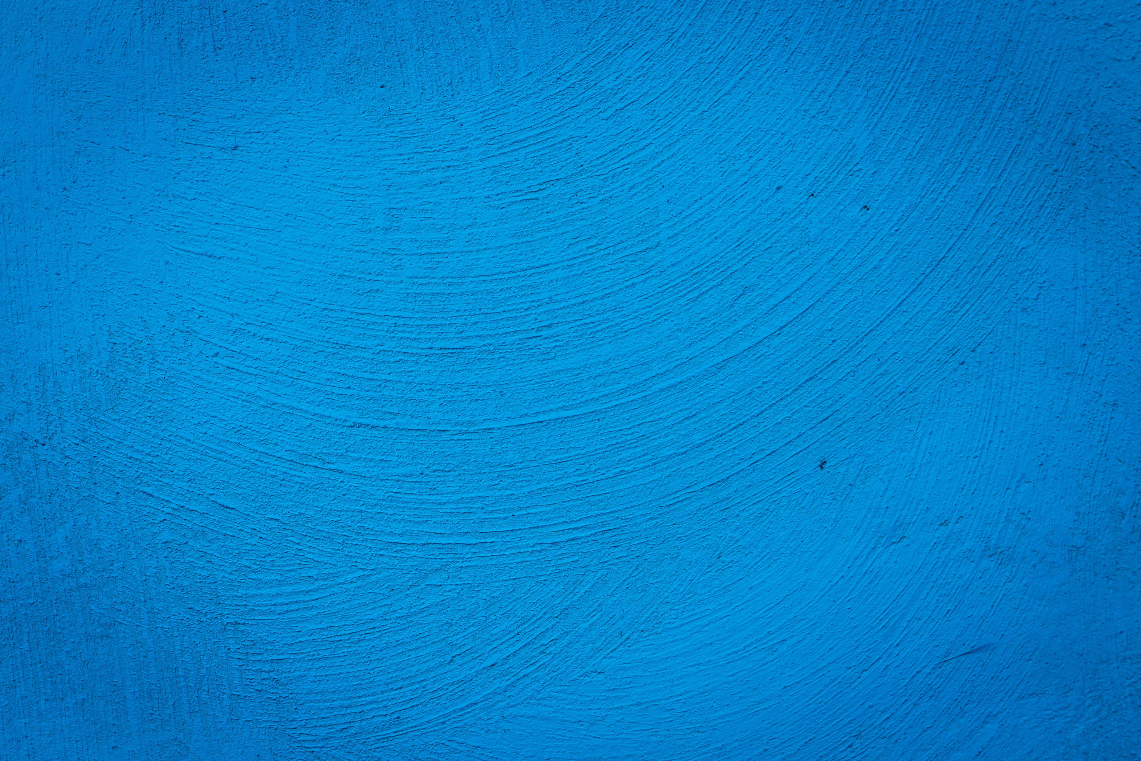 Cerulean Blue, vibrant blue, brush strokes, 4K Desktop Wallpaper