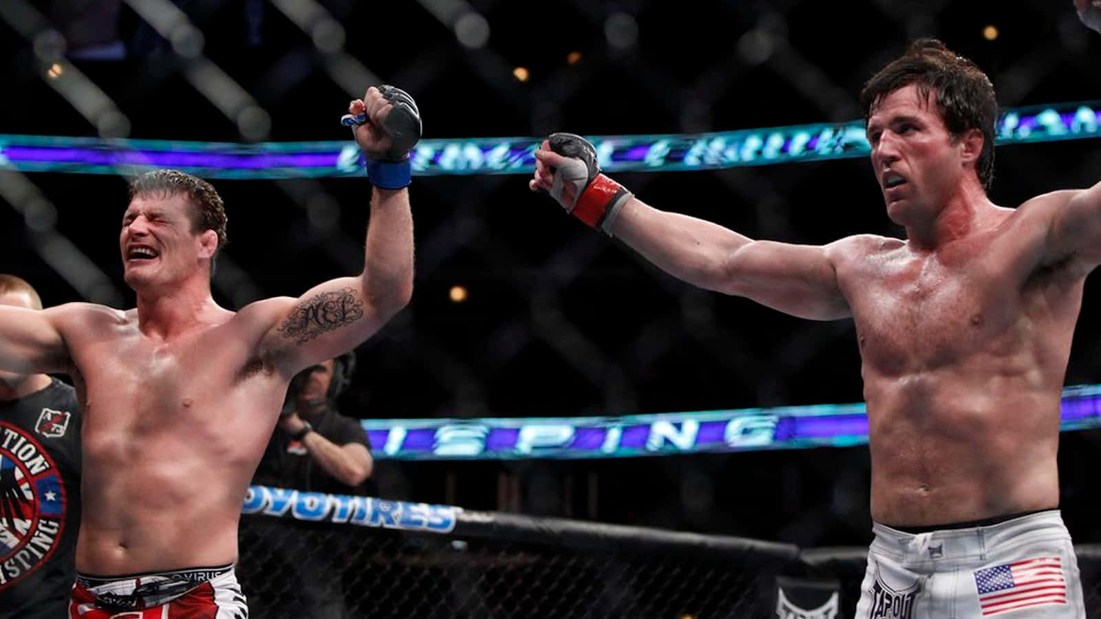 Chael Sonnen, MMA fighters, octagon, HD Desktop Wallpaper