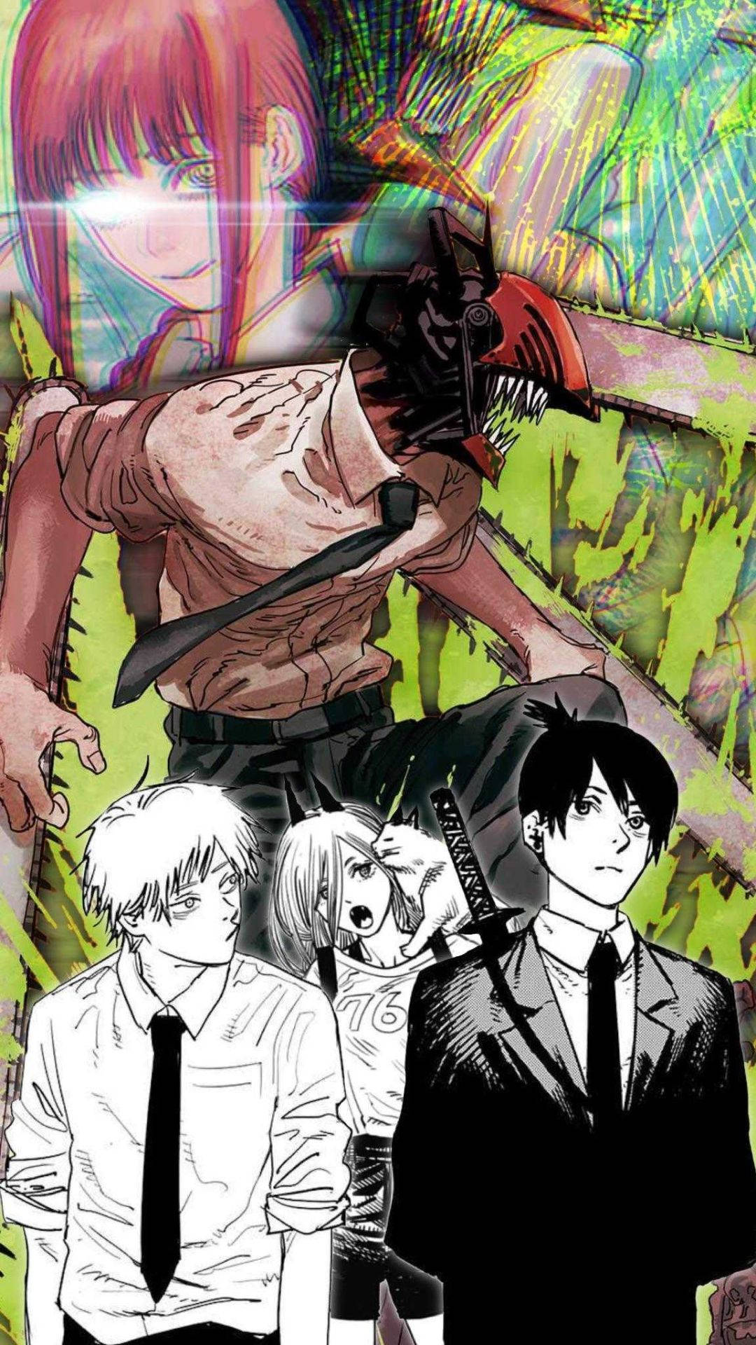 Chainsaw Man, Denji, anime characters, Full HD Phone Wallpaper