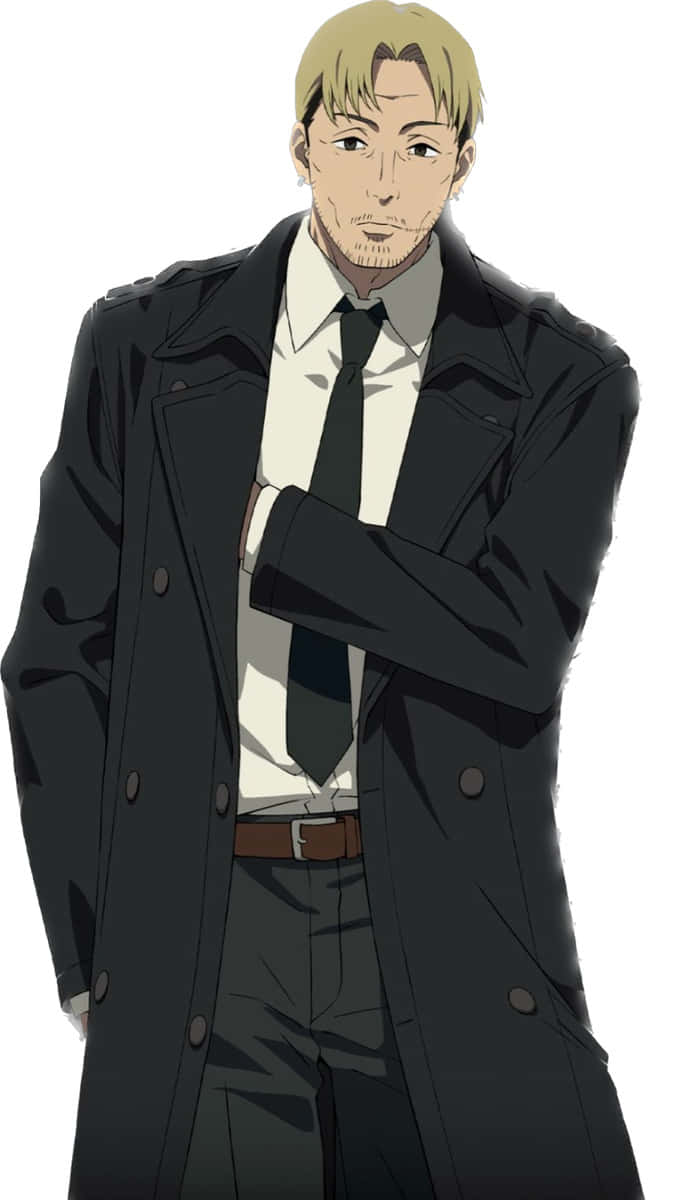 Chainsaw Man, Kishibe, blonde anime man, SD Phone Wallpaper