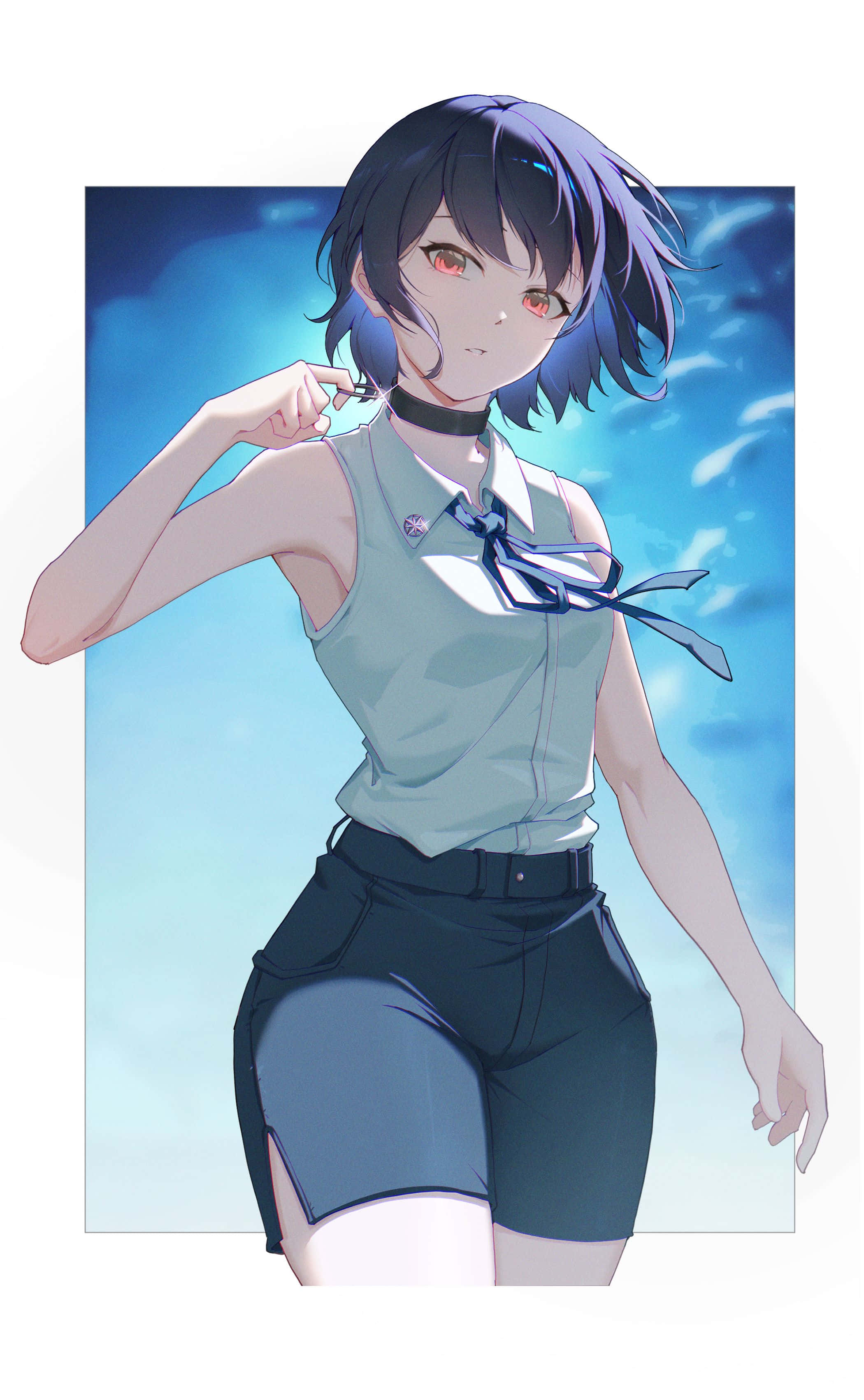 Chainsaw Man, Reze, anime girl, 2K Phone Wallpaper