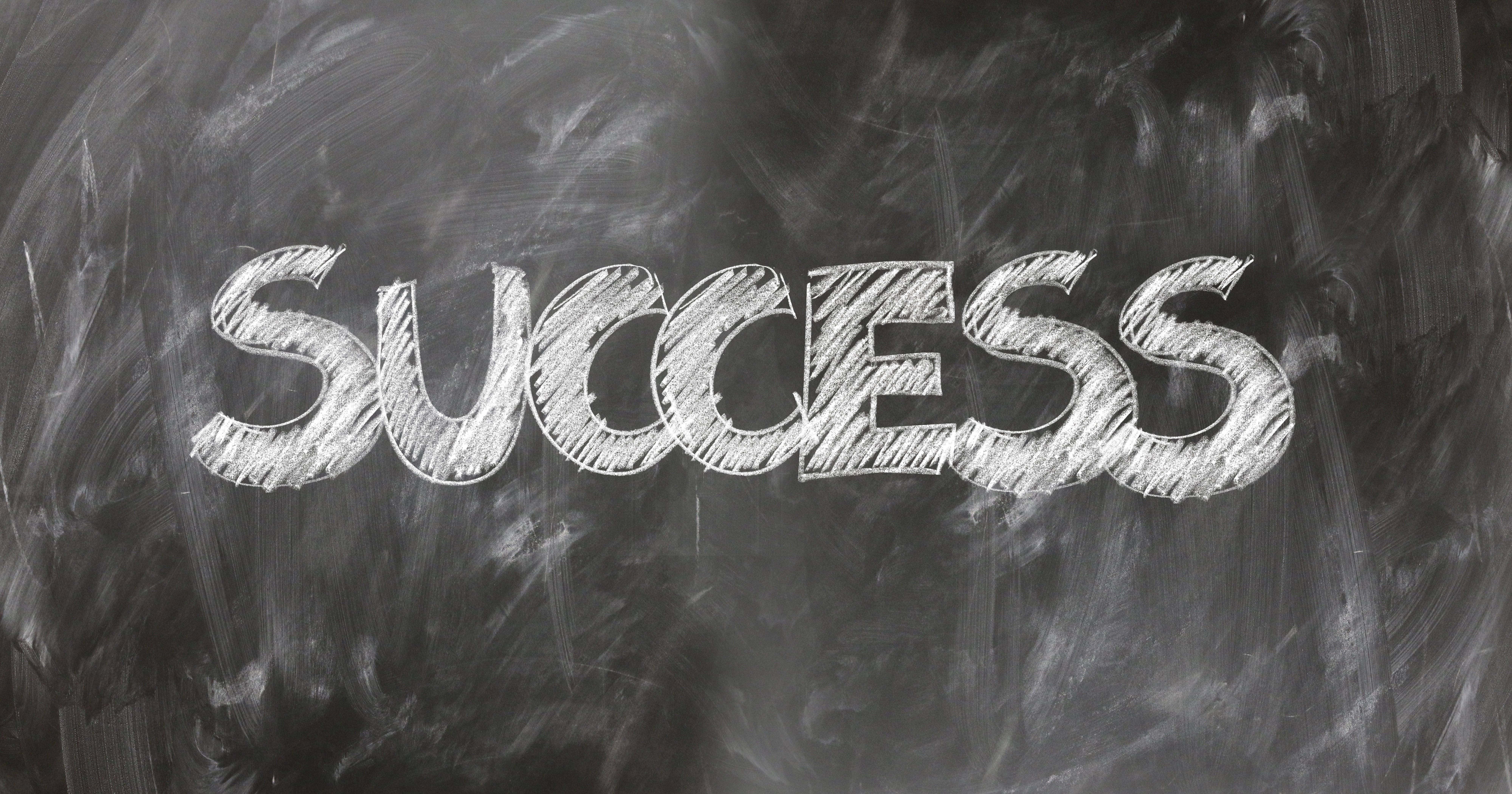 chalkboard, success, white chalk, 8K Desktop Wallpaper