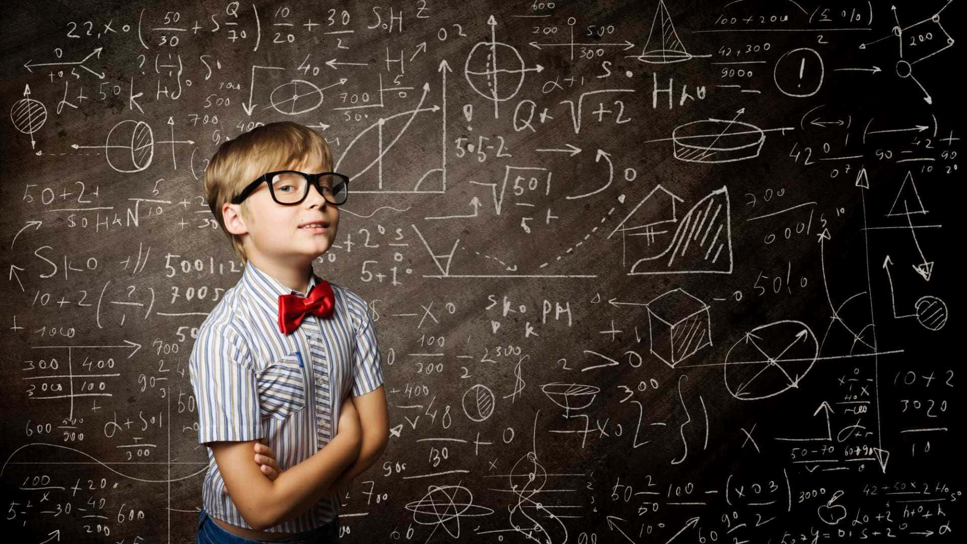 young boy, glasses, bowtie, Full HD Desktop Wallpaper
