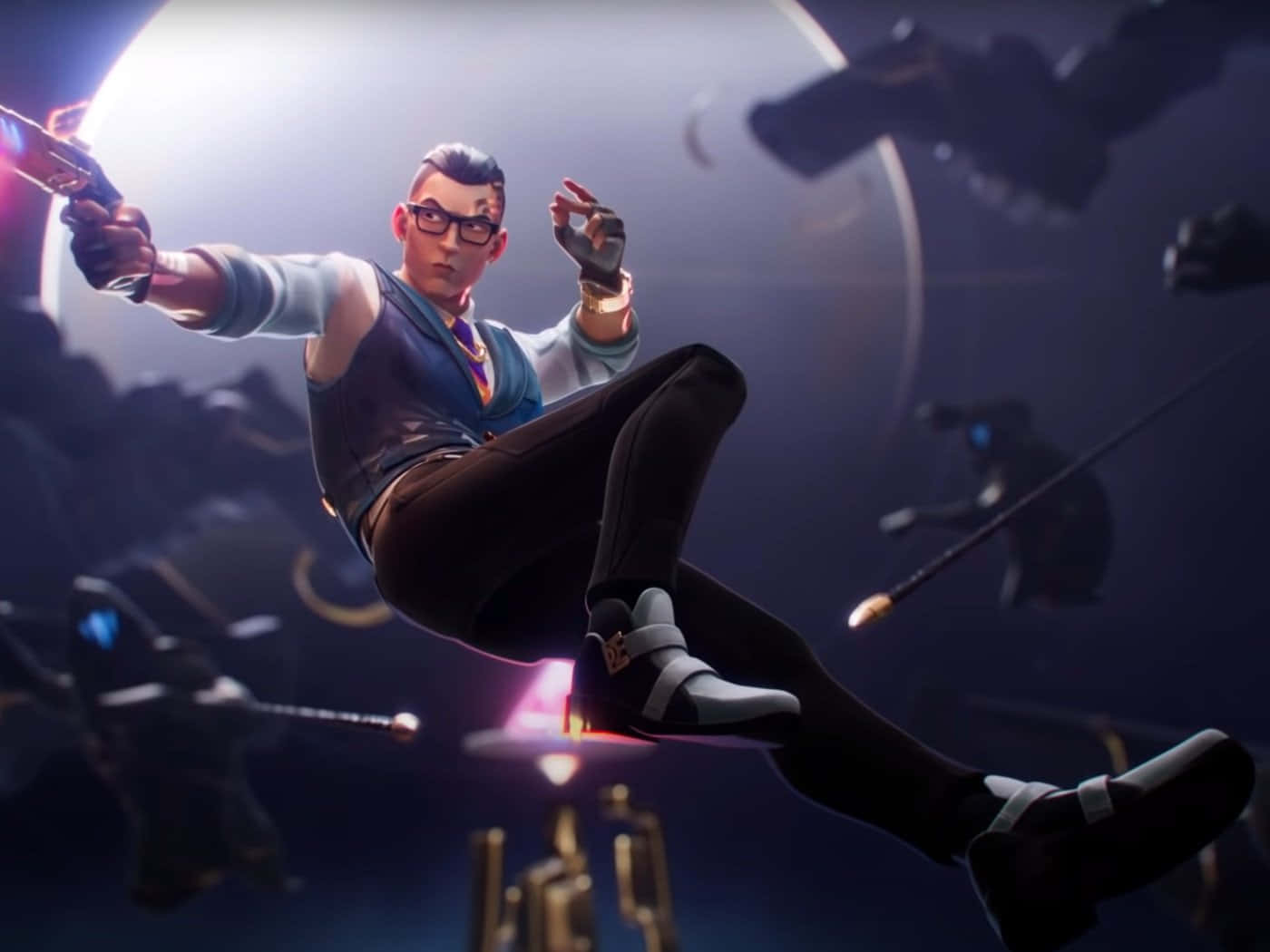 Chamber, Valorant, animated character, HD Desktop Wallpaper