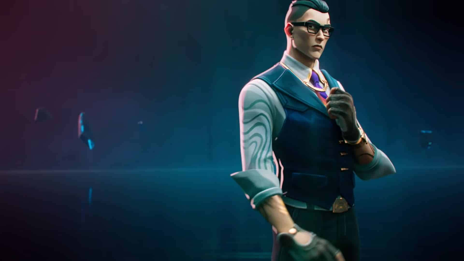 Chamber, Valorant, blue vest, Full HD Desktop Wallpaper