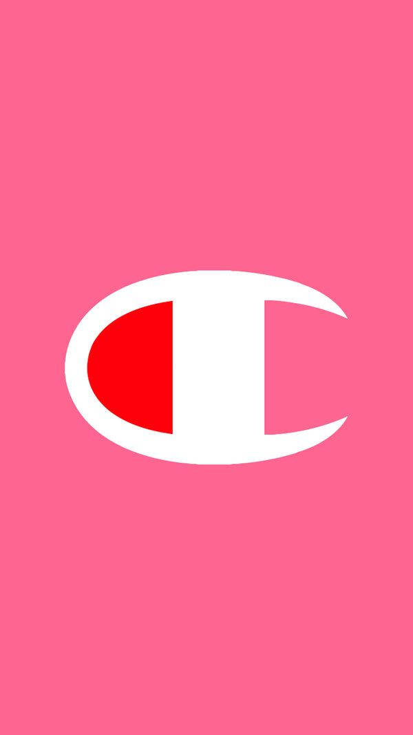 Champion, pink, white, SD Phone Wallpaper