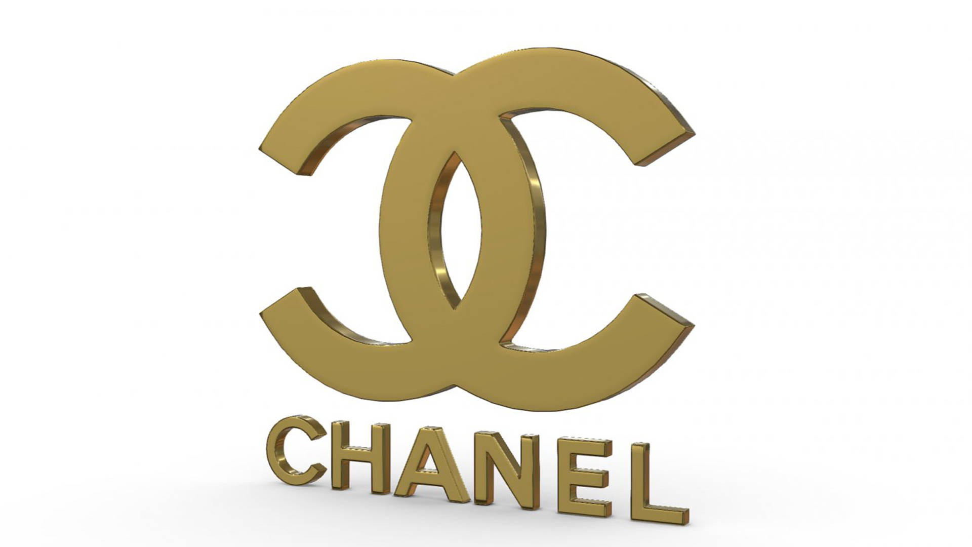 Chanel Logo, interlocking CCs, brand name, Full HD Desktop Wallpaper