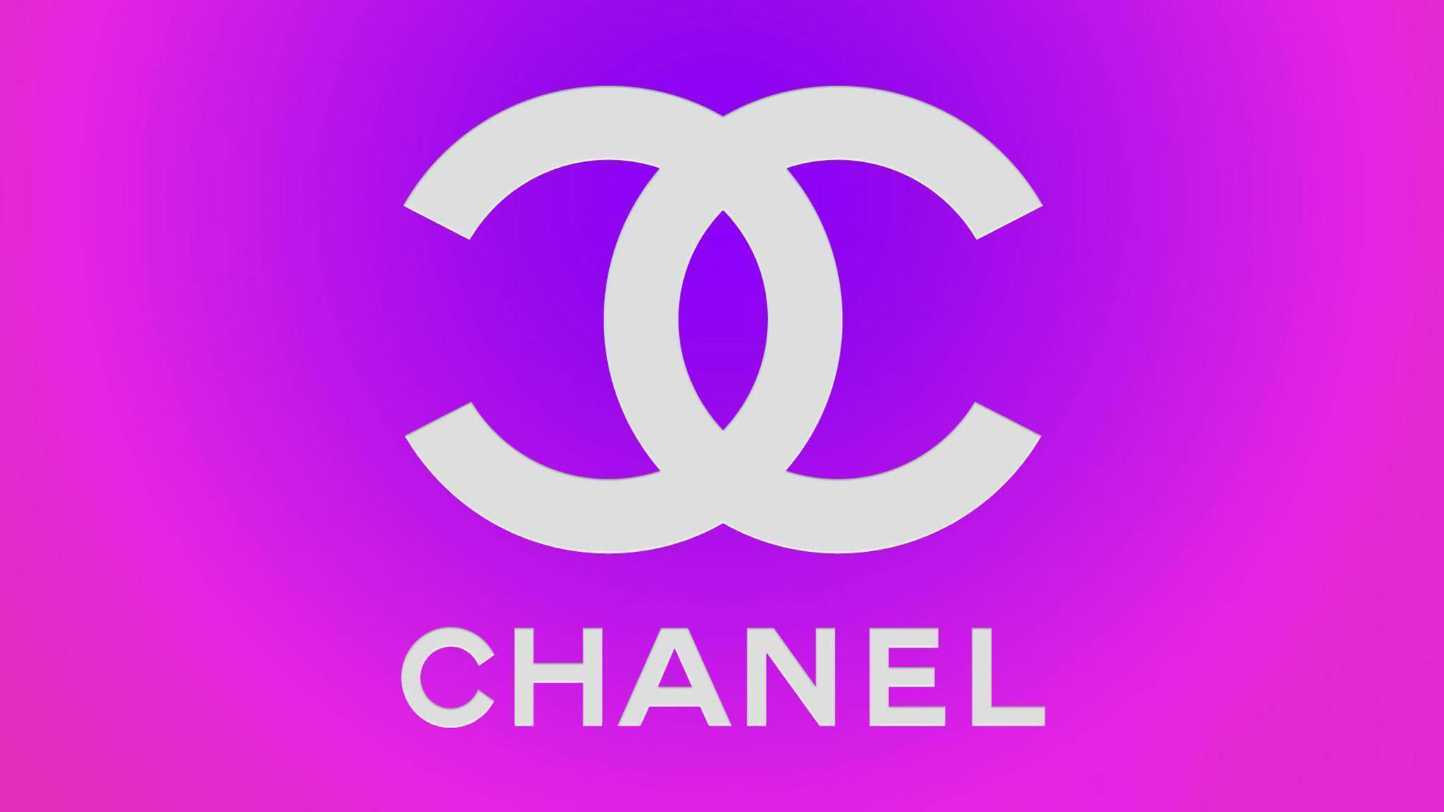 Chanel Logo, purple, pink, Full HD Desktop Wallpaper