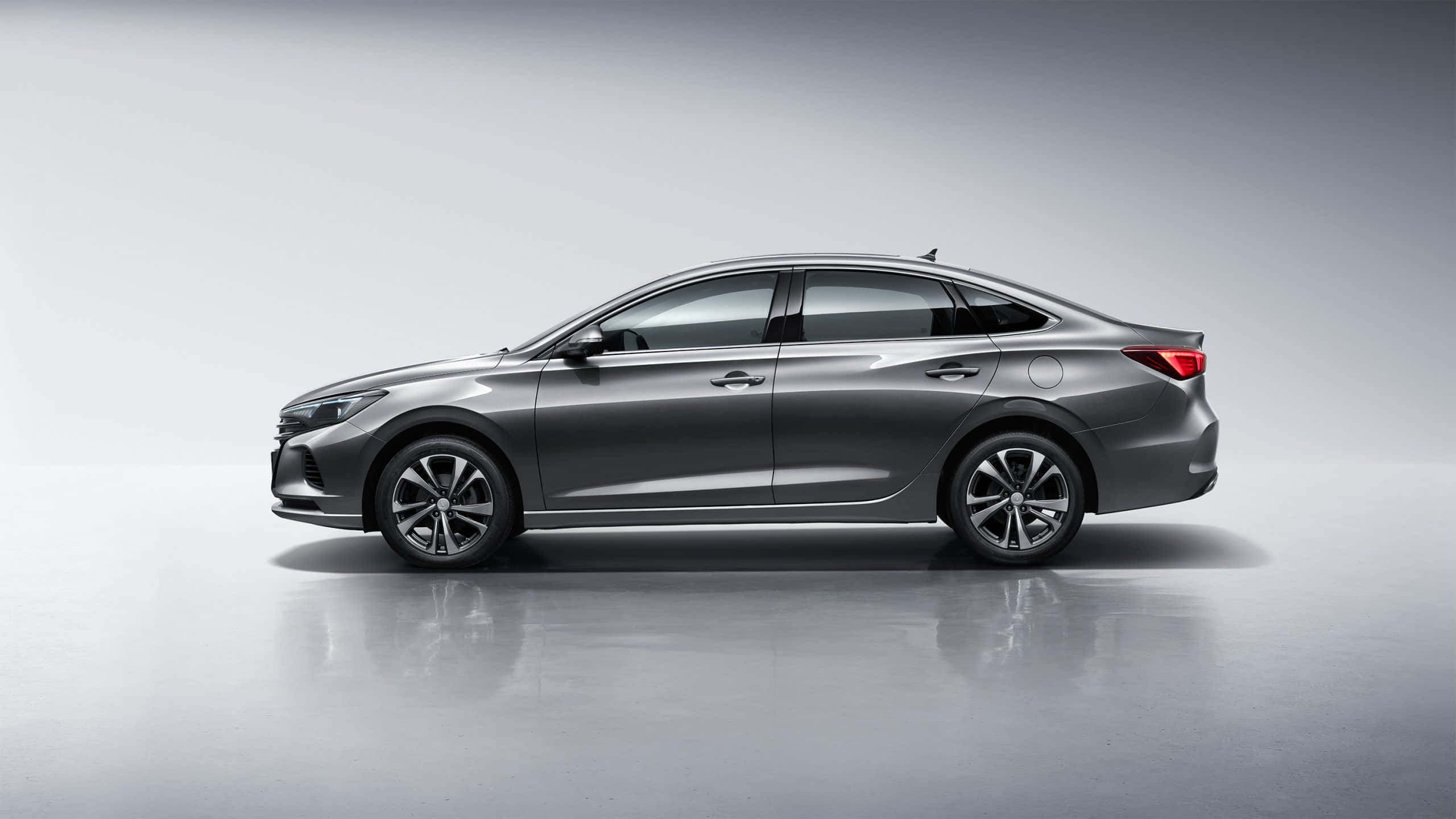 Changan Eado, sedan, silver, 2K Desktop Wallpaper