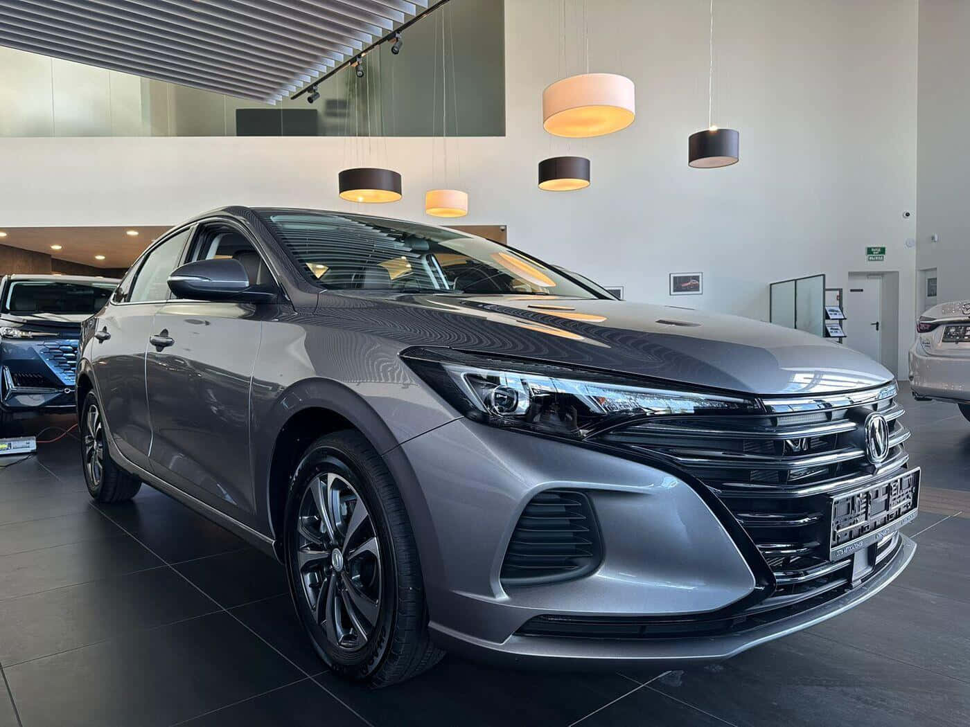 Changan Eado, sedan, silver, HD Desktop Wallpaper