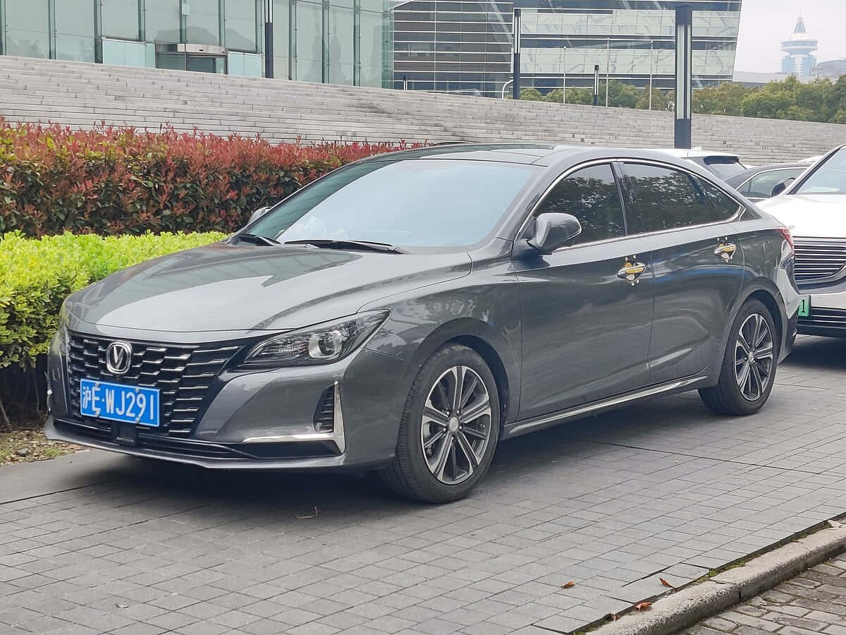 Changan Raeton C C, gray, paved lot, SD Desktop Wallpaper