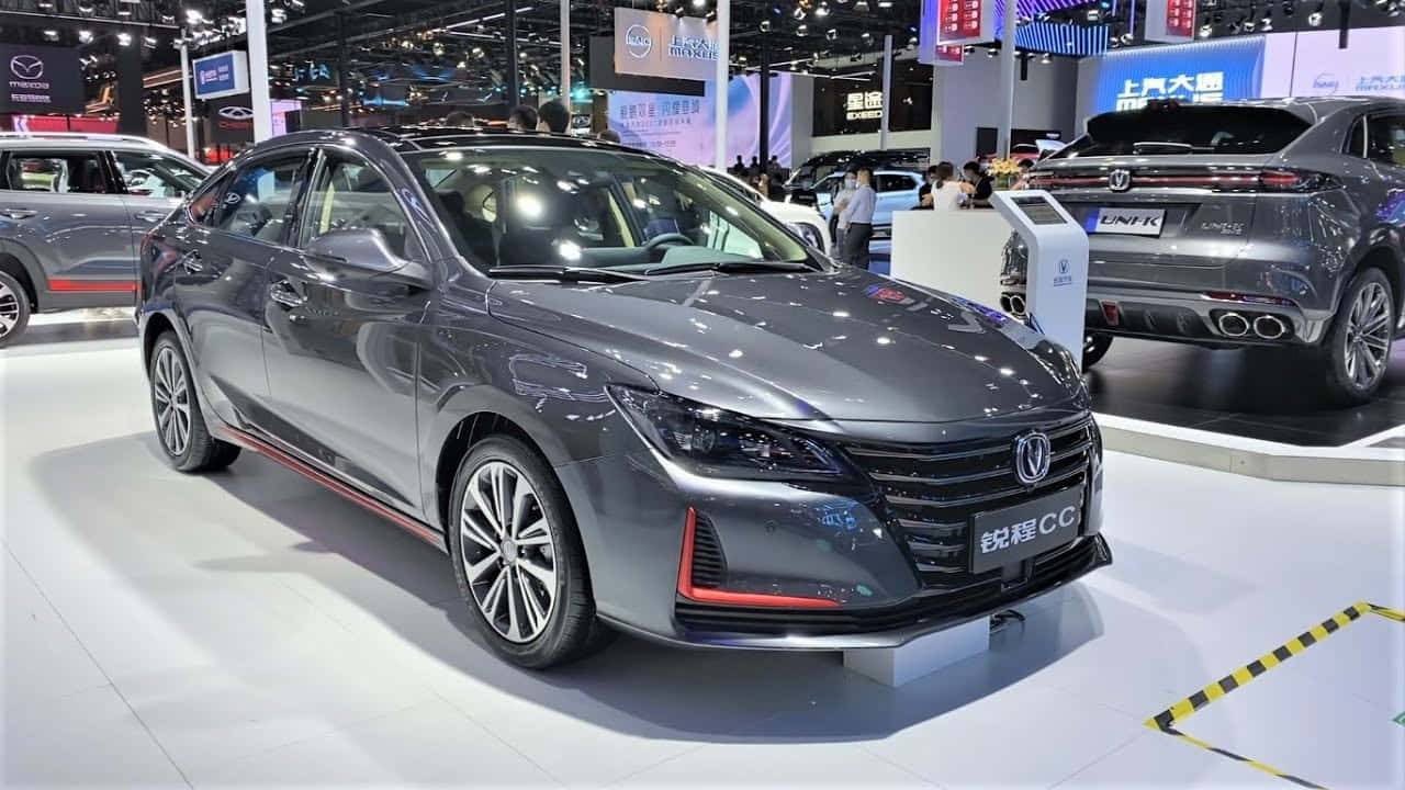 Changan Raeton CC, gray, red accents, HD Desktop Wallpaper