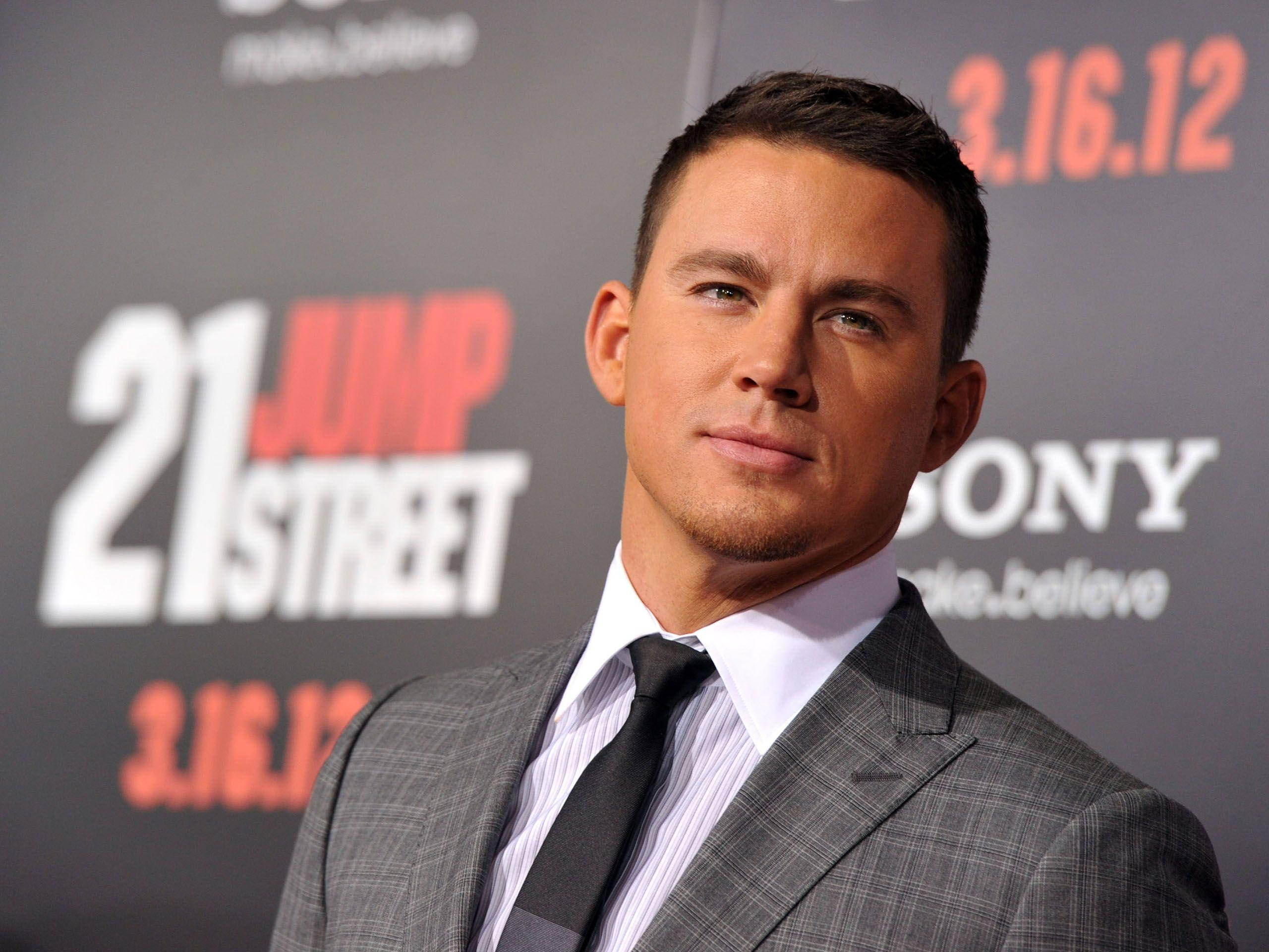 Channing Tatum, 21 Jump Street, red carpet, 2K Desktop Wallpaper