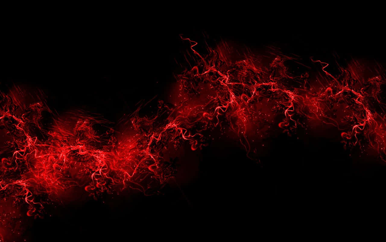 Chaos Emeralds, vibrant red electric energy, pitch black void, HD Desktop Wallpaper