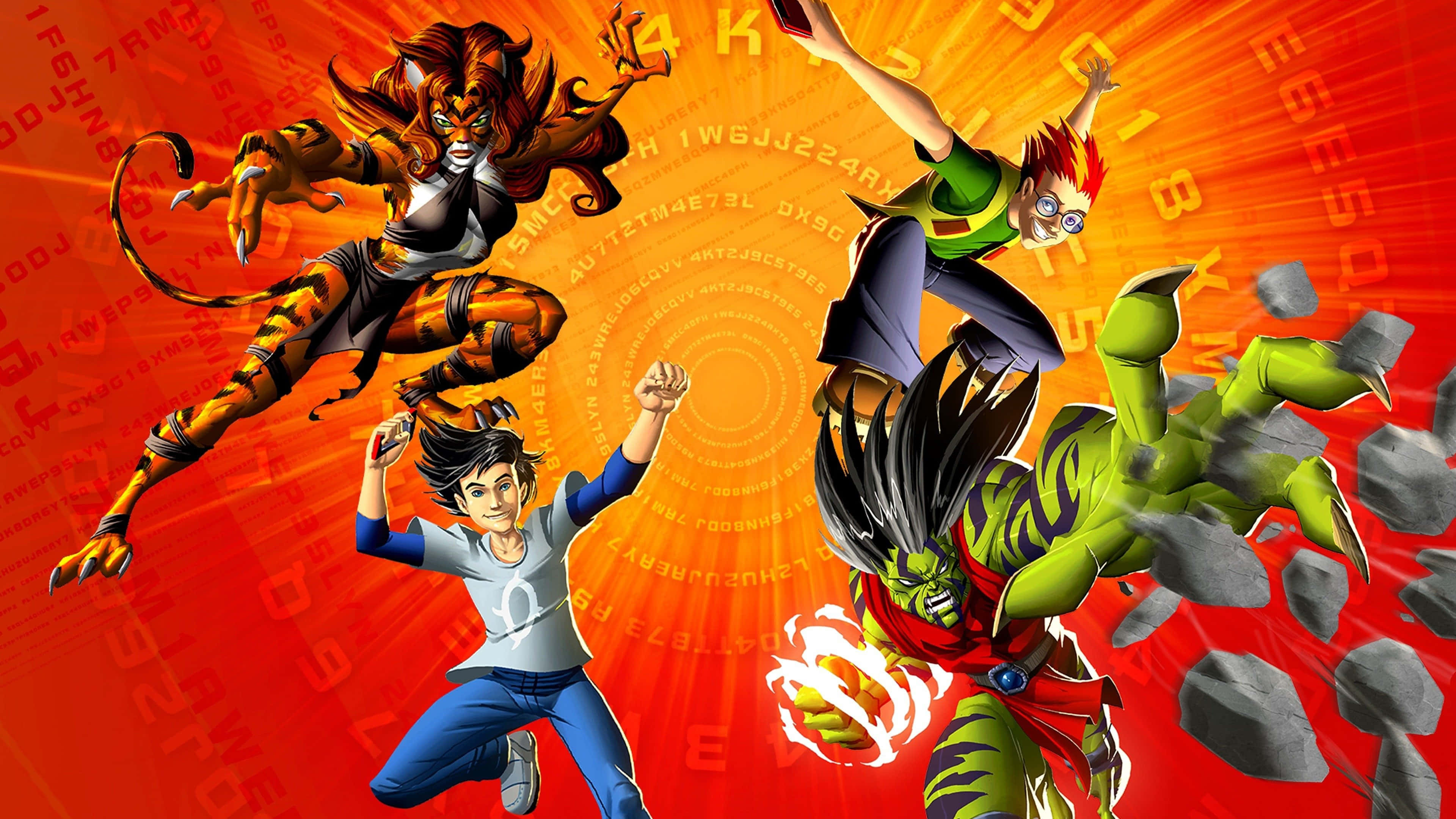 Chaotic, 4K, cartoon characters, 4K Desktop Wallpaper