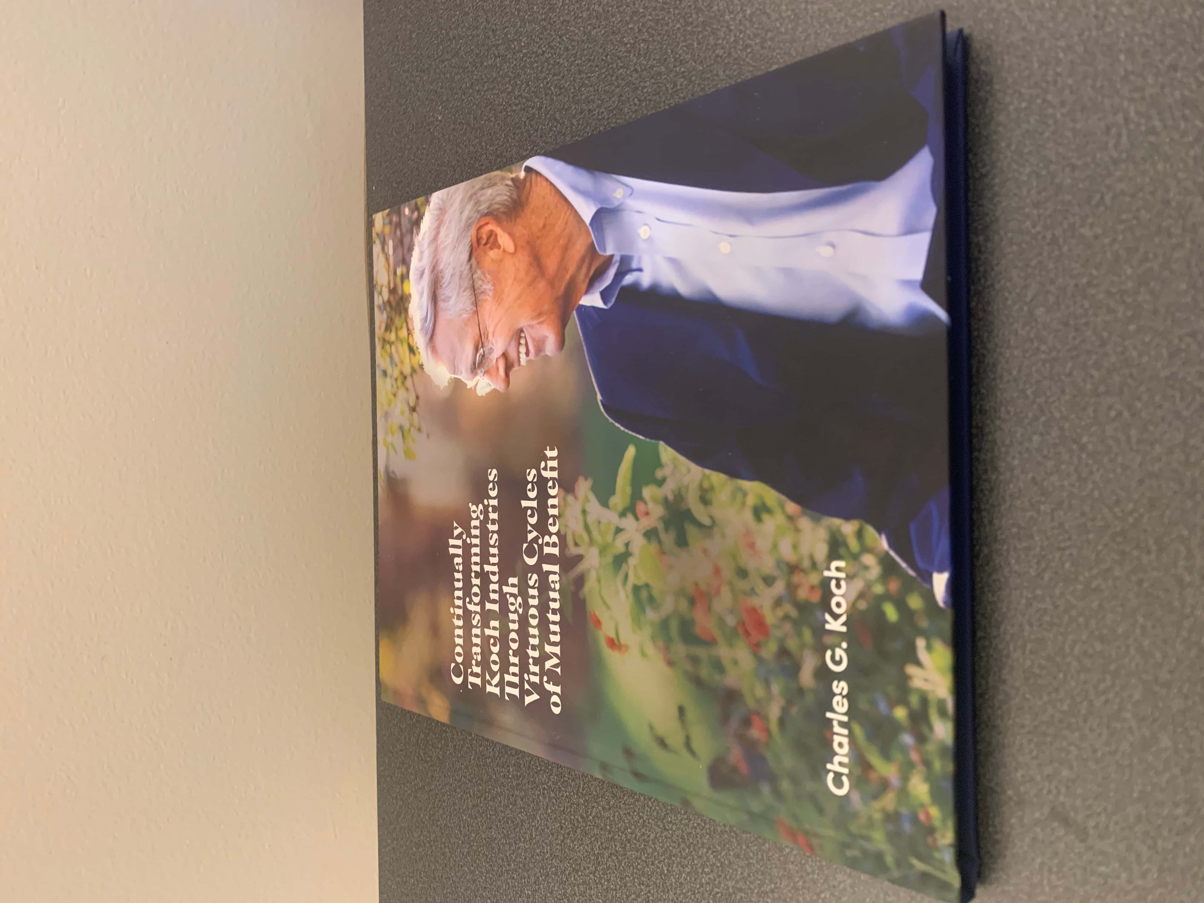 Charles G. Koch, Continually Improving Koch Industries Through Virtuous Cycles of Mutual Benefit, blue shirt, 4K Desktop Wallpaper