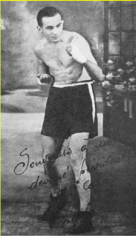 Charles Humez, black and white photo, shirtless boxer, SD Phone Wallpaper