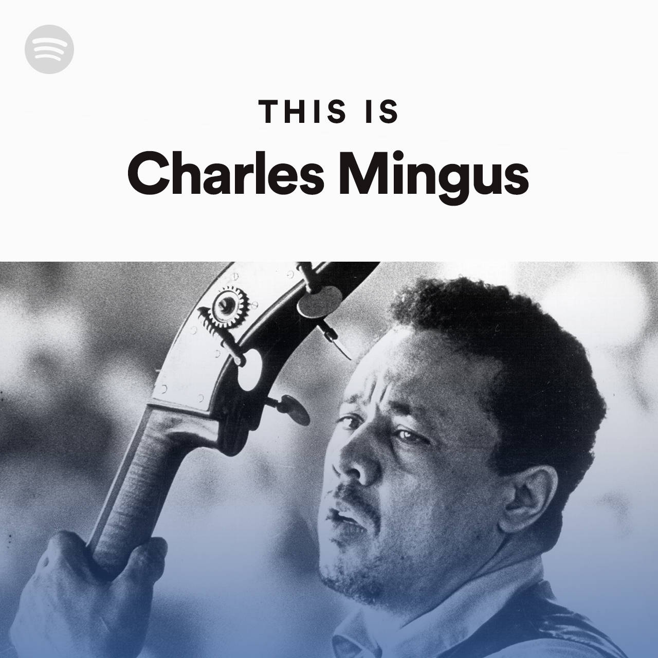 Charles Mingus, double bass, black and white portrait, HD Desktop Wallpaper
