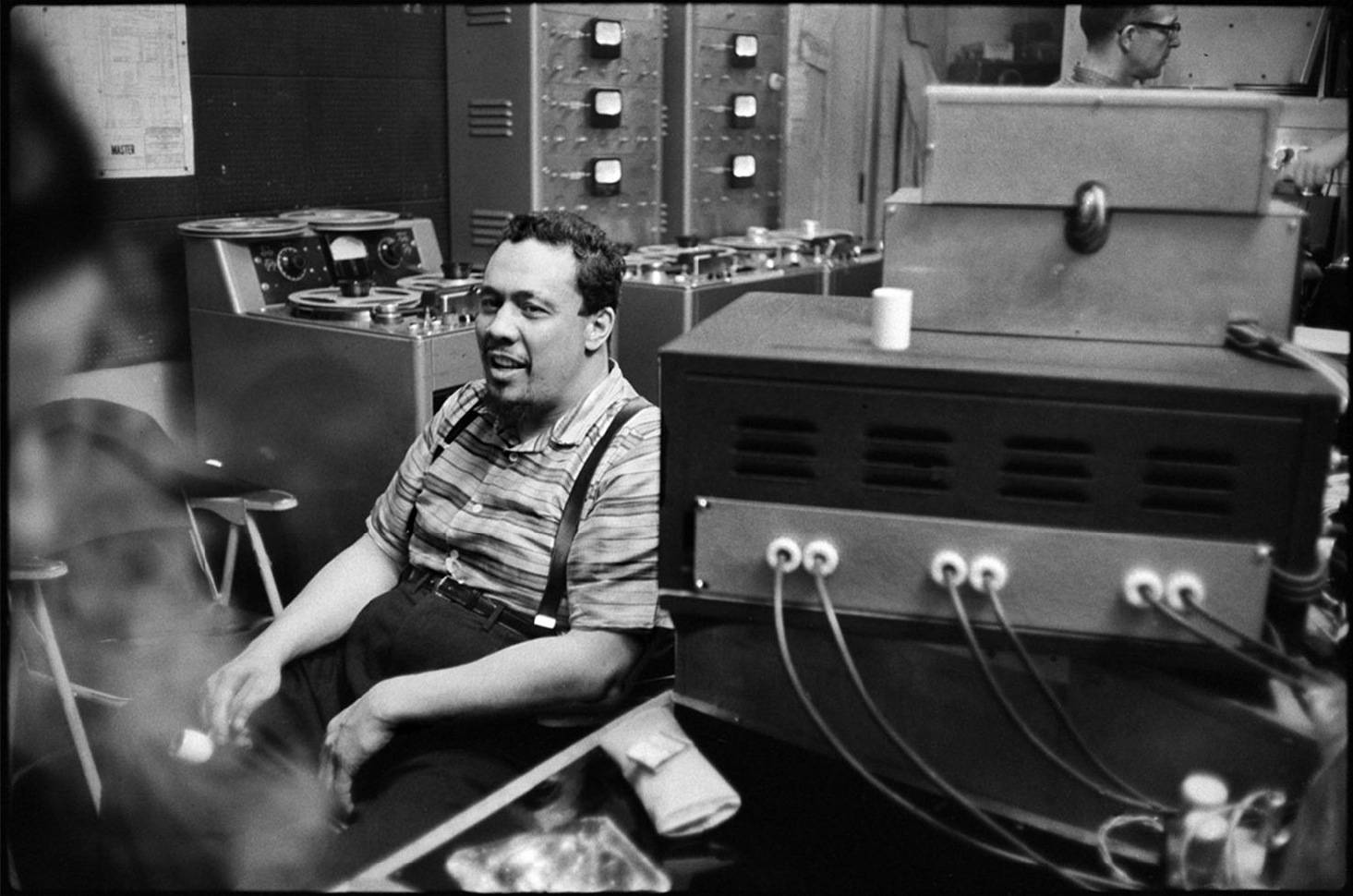 Charles Mingus, music room, vintage audio equipment, HD Desktop Wallpaper