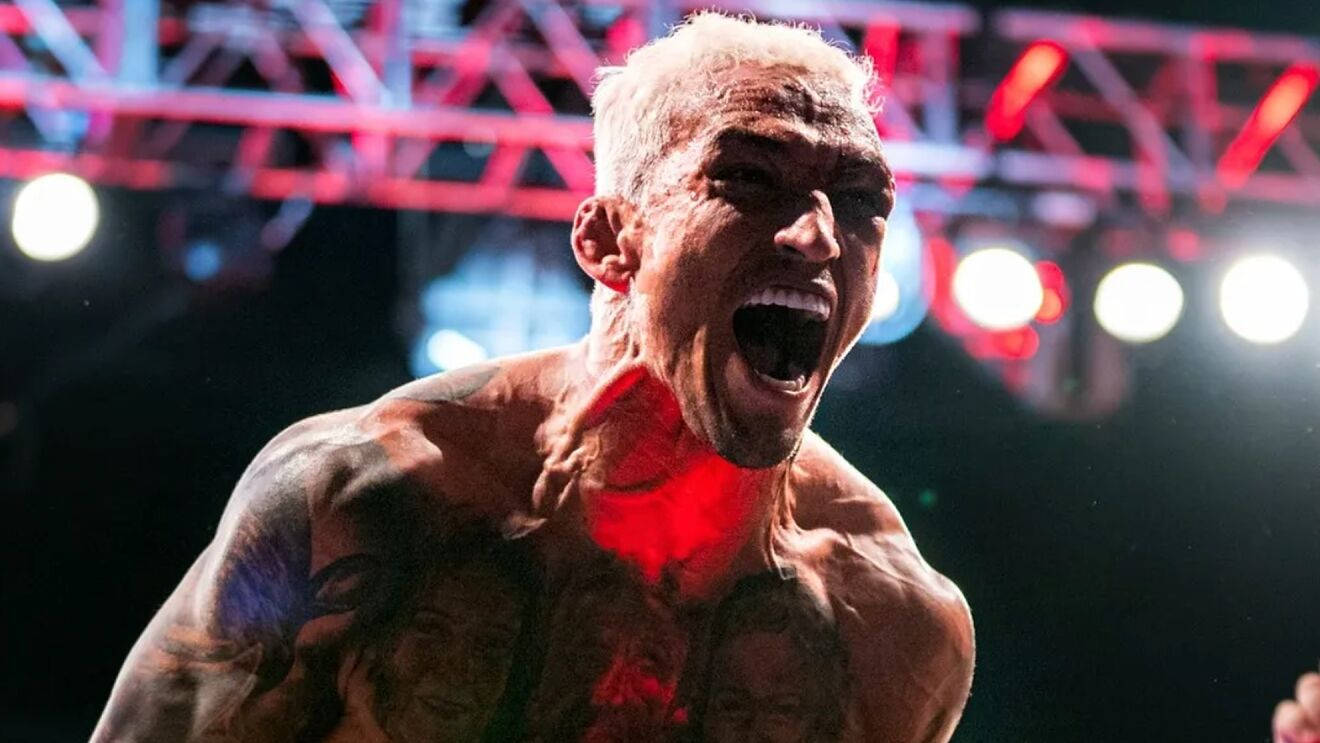 Charles Oliveira, bleached hair, tattooed wrestler, HD Desktop Wallpaper