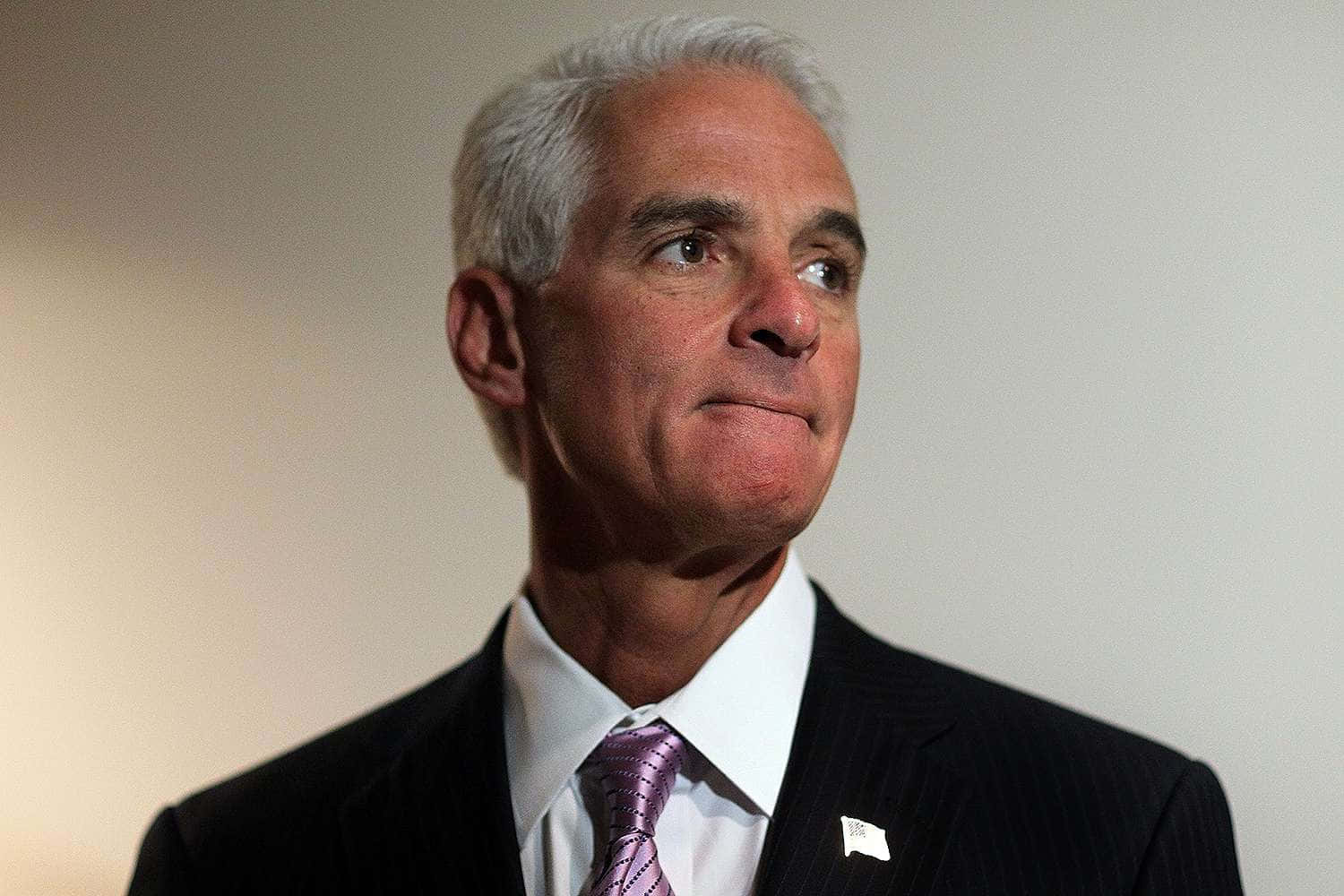 Charlie Crist, gray hair, dark suit, HD Desktop Wallpaper