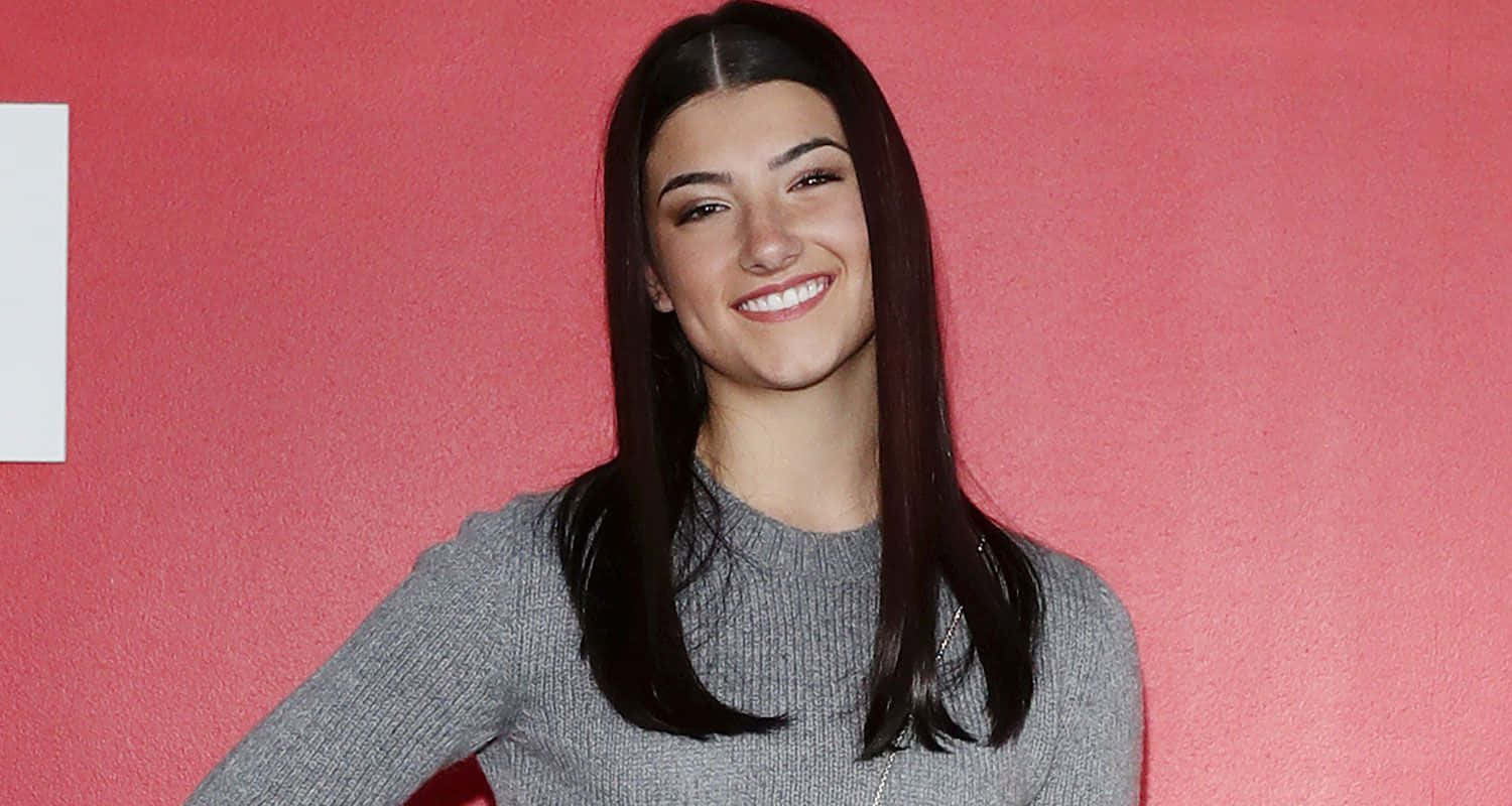 Charlie Damelio, 2019 Nickelodeon Kids Choice Awards, gray sweater, HD Desktop Wallpaper