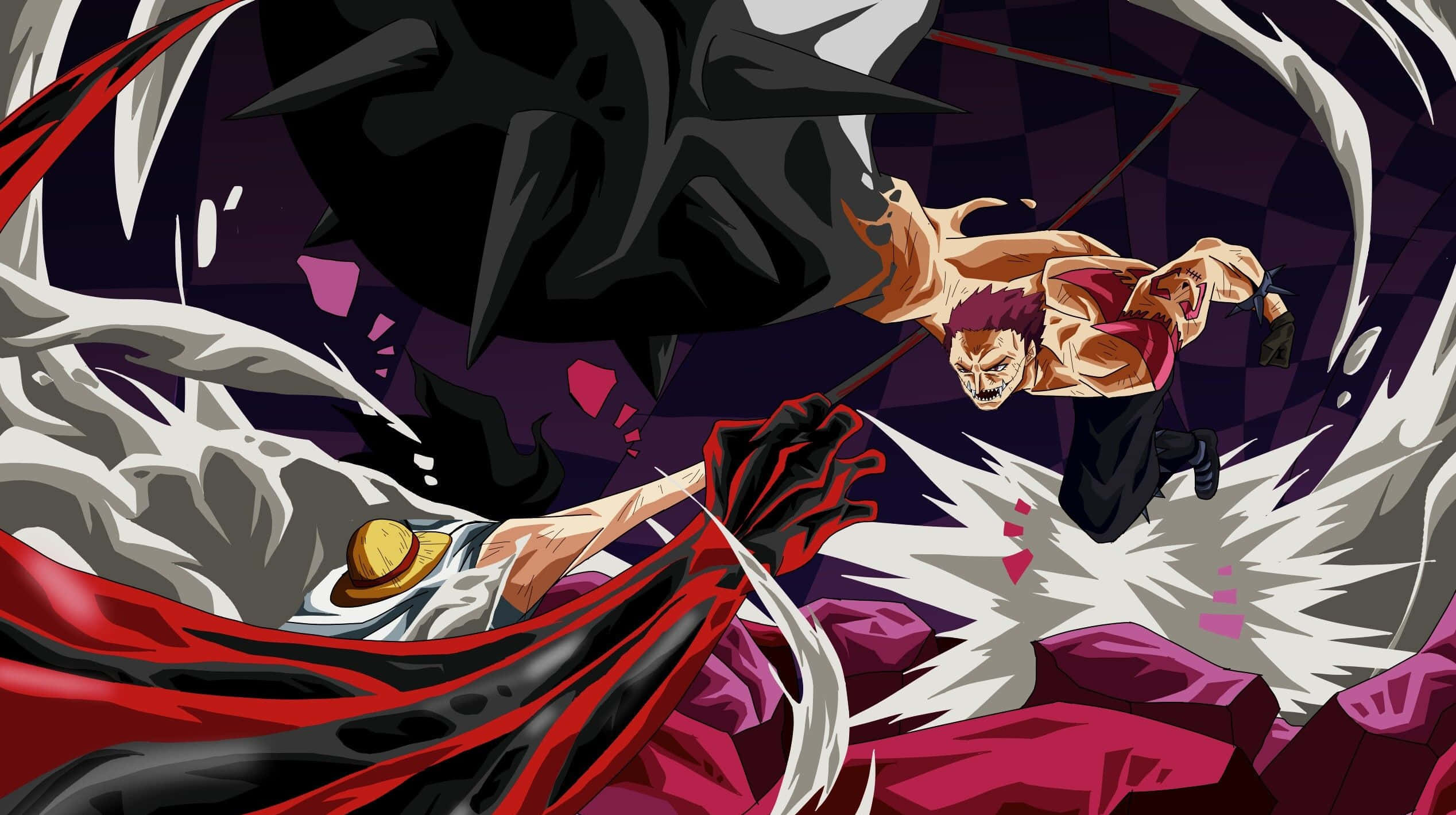 Charlotte Katakuri, red, sword, Full HD Desktop Wallpaper