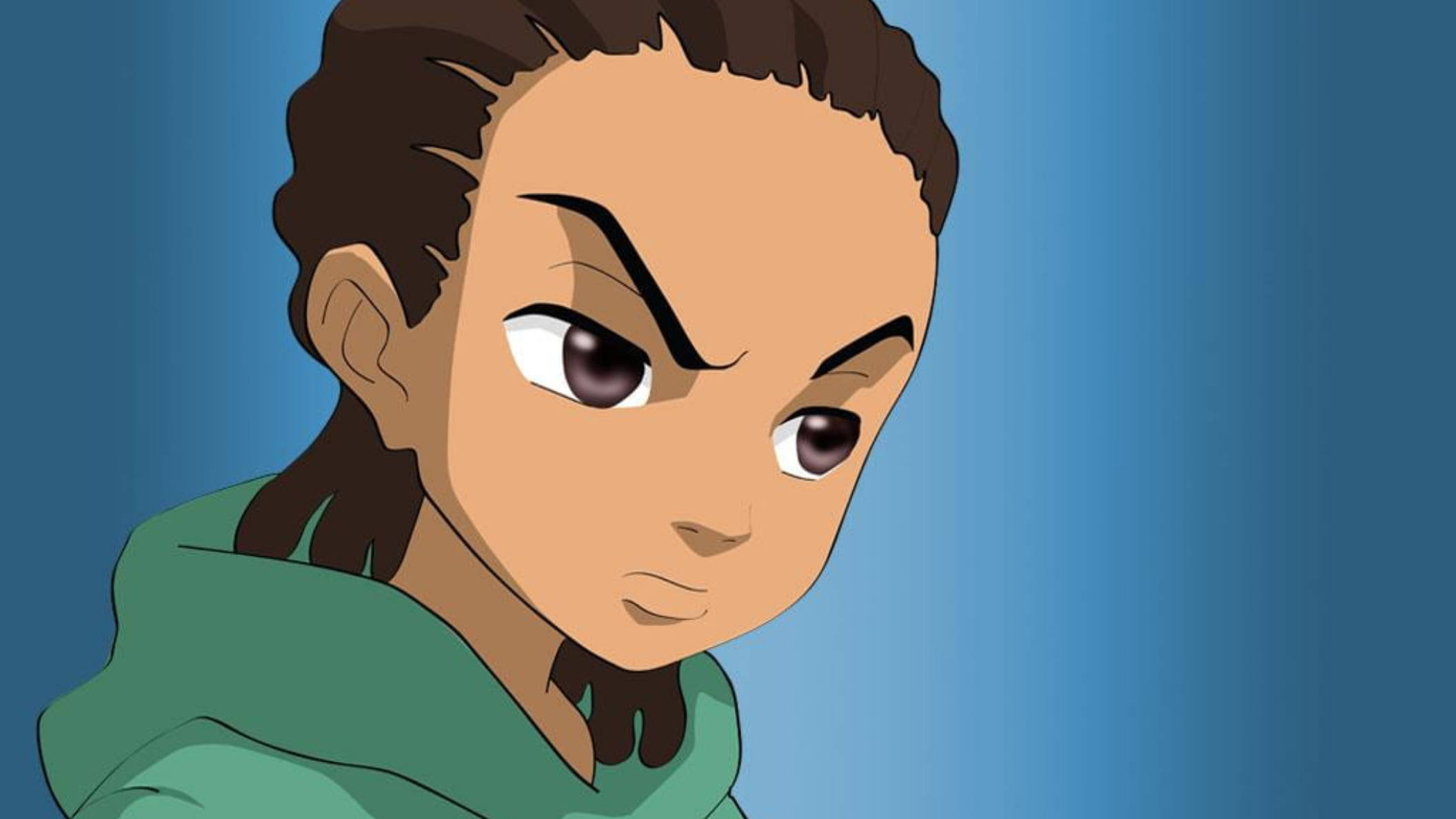 Riley, hoodie, boondocks, Full HD Desktop Wallpaper