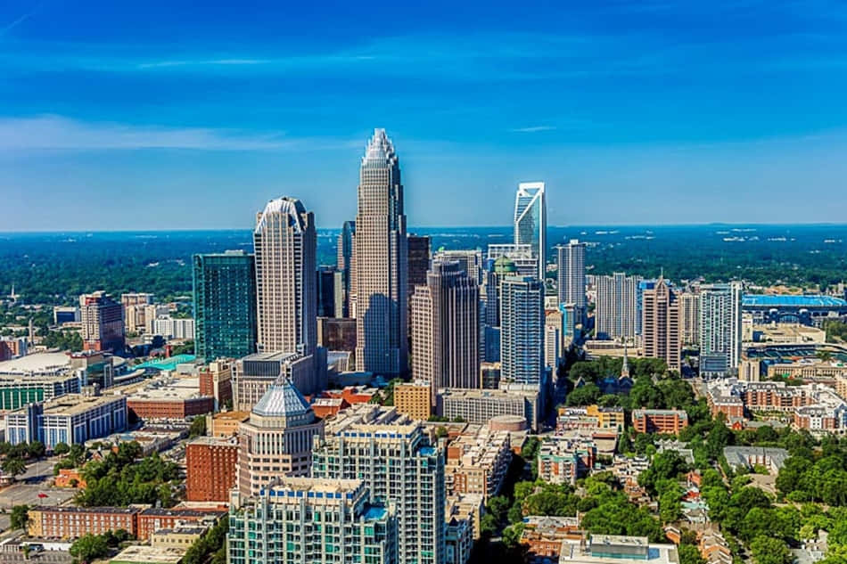 Charlotte, United States, skyline, SD Desktop Wallpaper